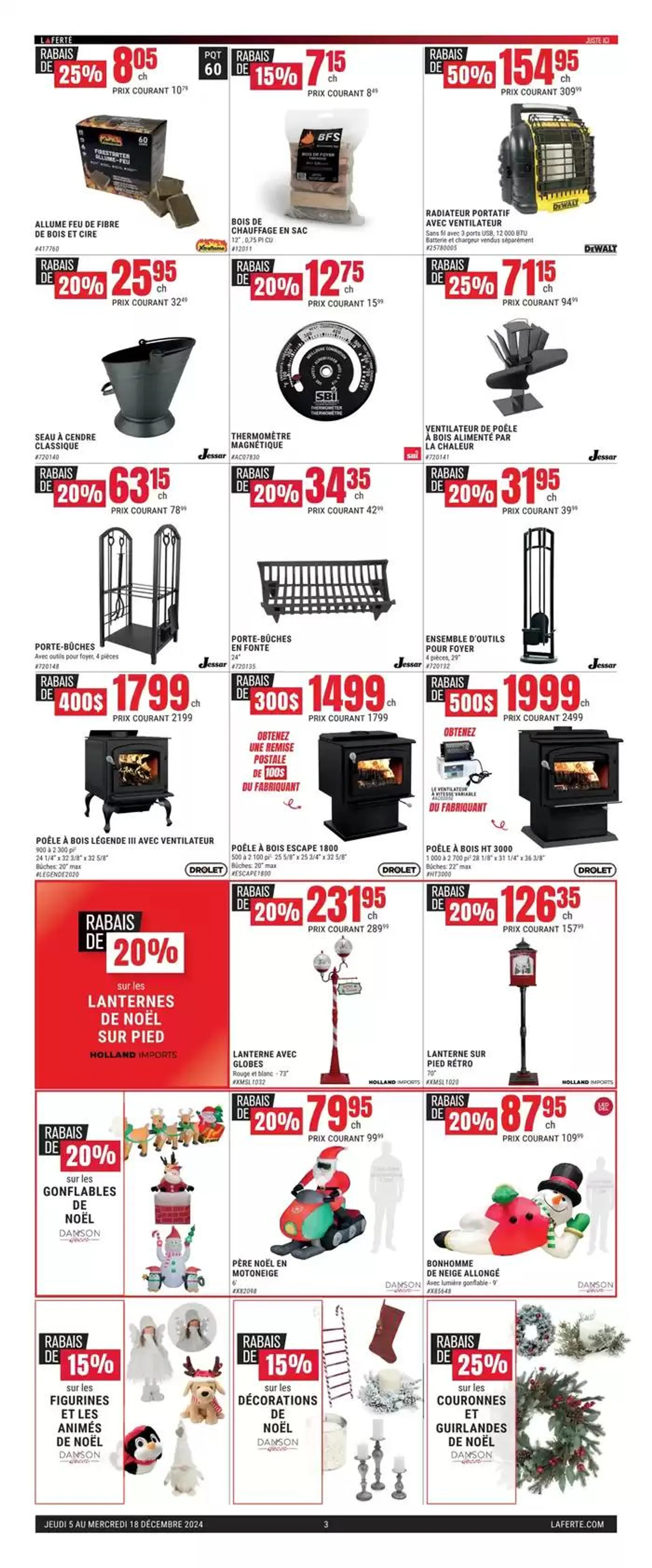 Les Speciaux De La Semaine from December 5 to December 18 2024 - flyer page 3