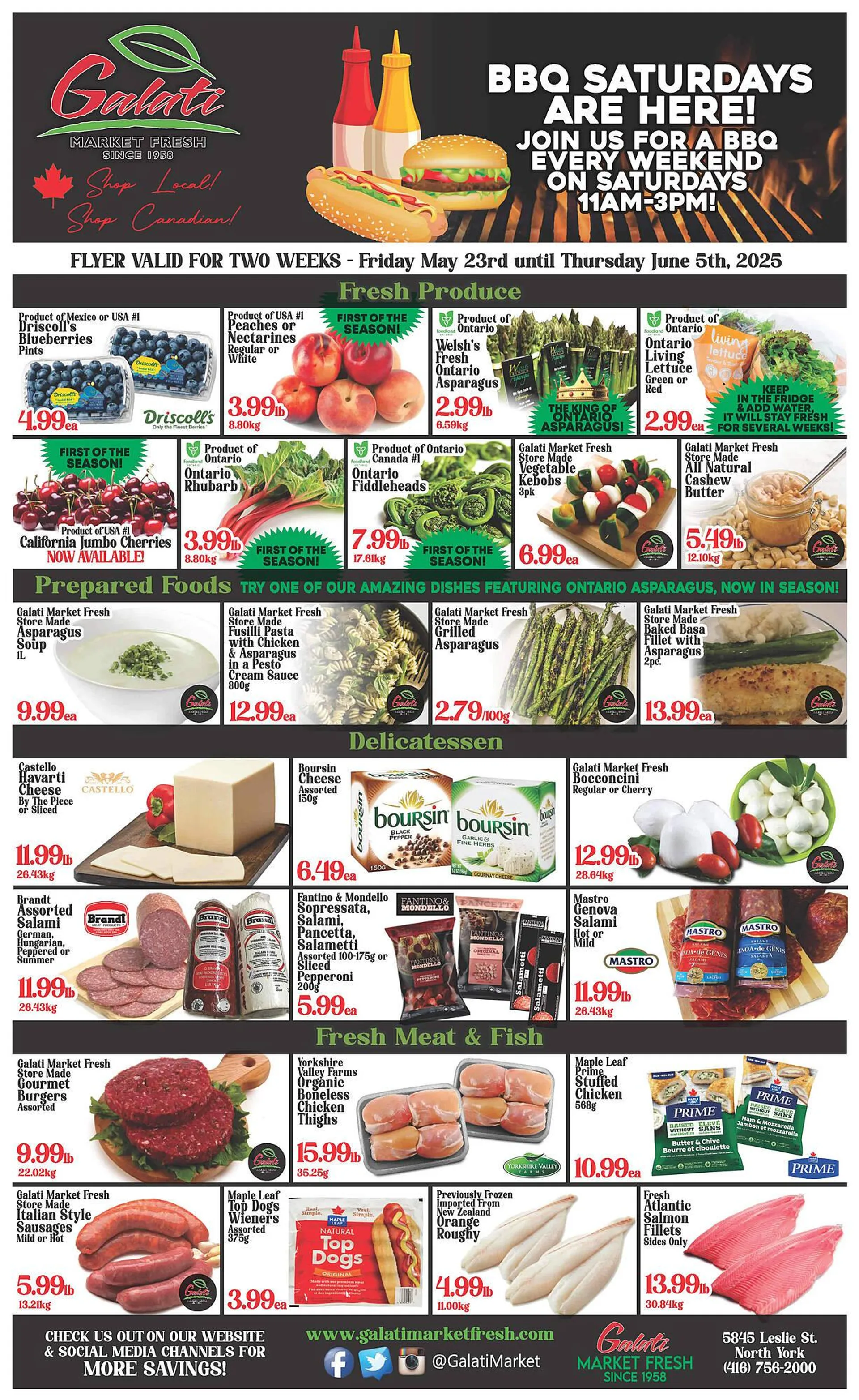 Galati Market Fresh flyer from May 23 to May 29 2025 - flyer page 1