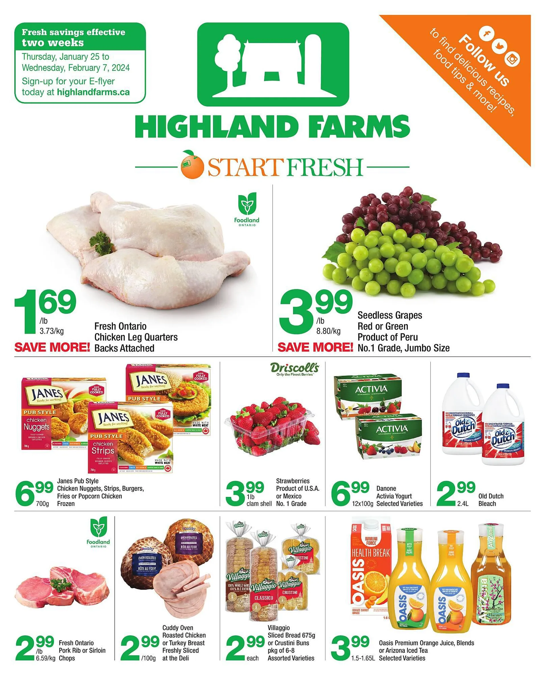 Highland Farms flyer from February 2 to February 7 2024 - flyer page 