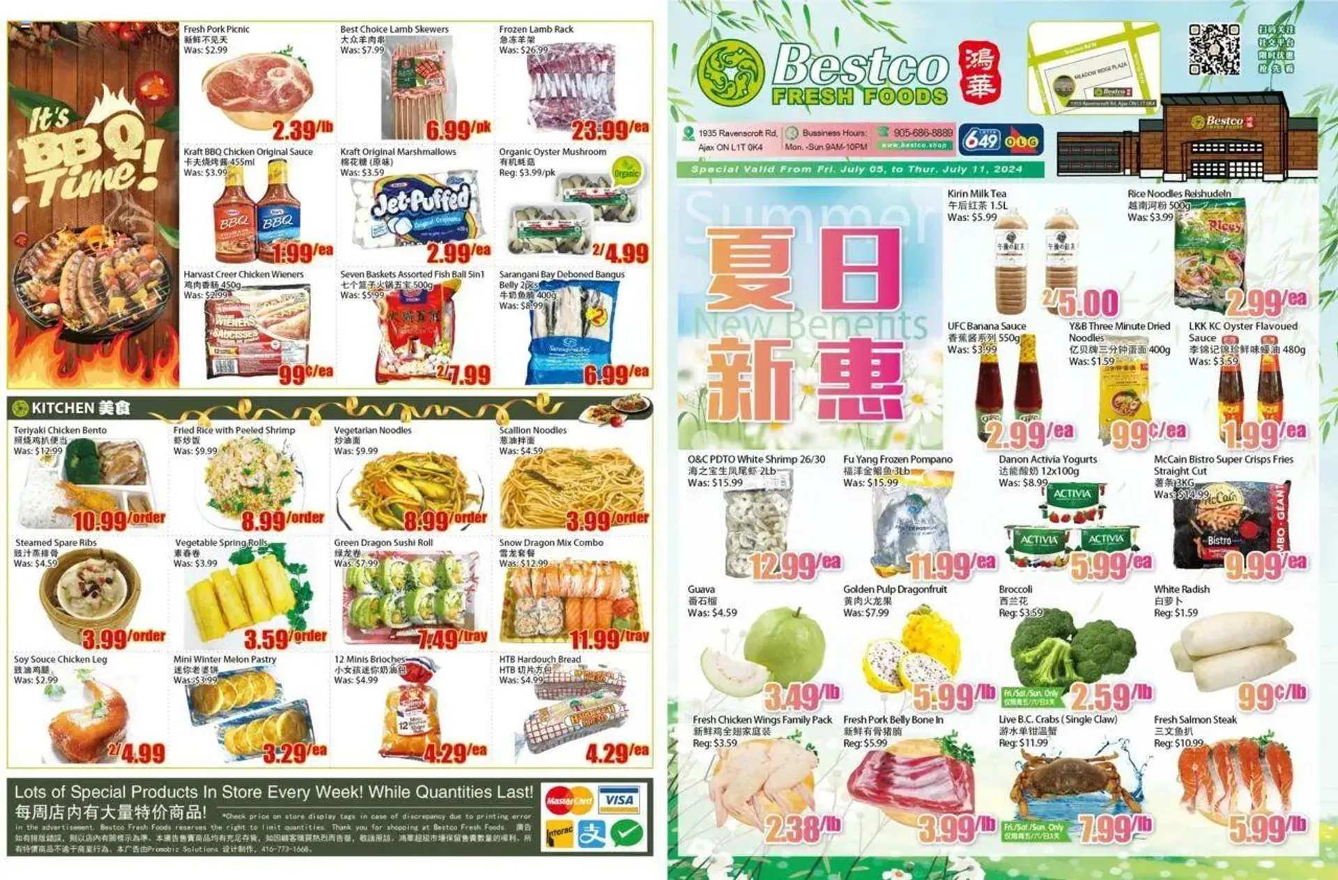 Bestco Foodmart weekly flyer / circulaire - 0