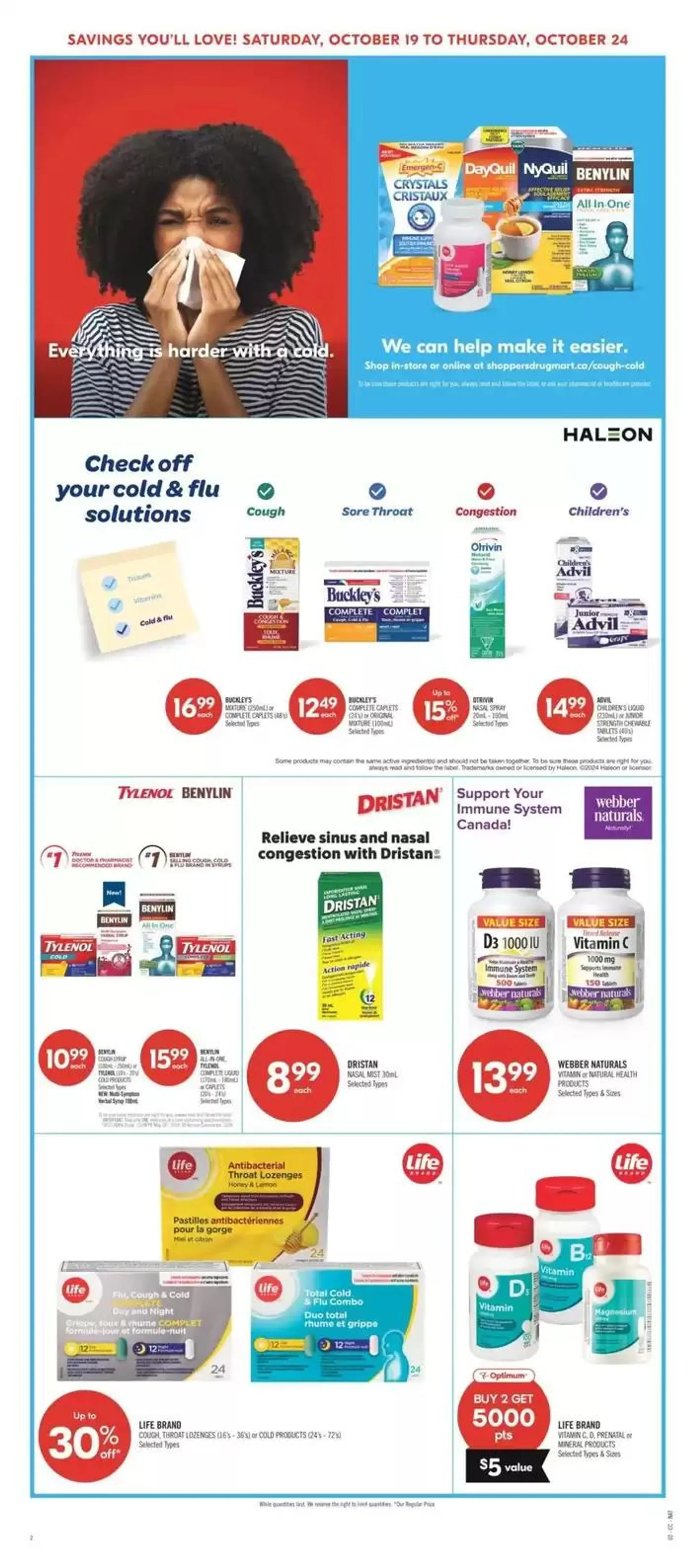 Top offers for all bargain hunters from October 19 to October 24 2024 - flyer page 10