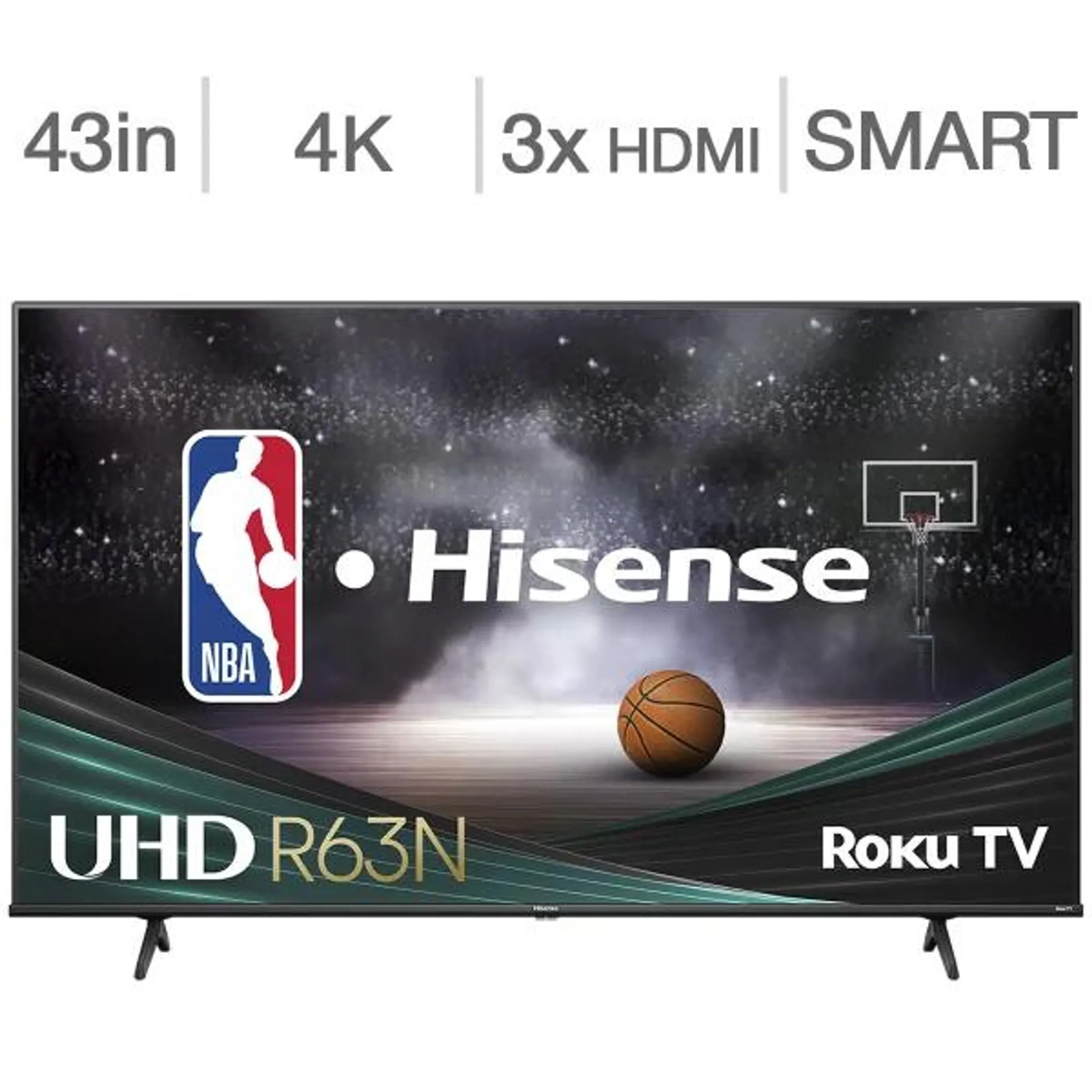 Hisense 43" Class - R63N Series - 4K UHD LED TV