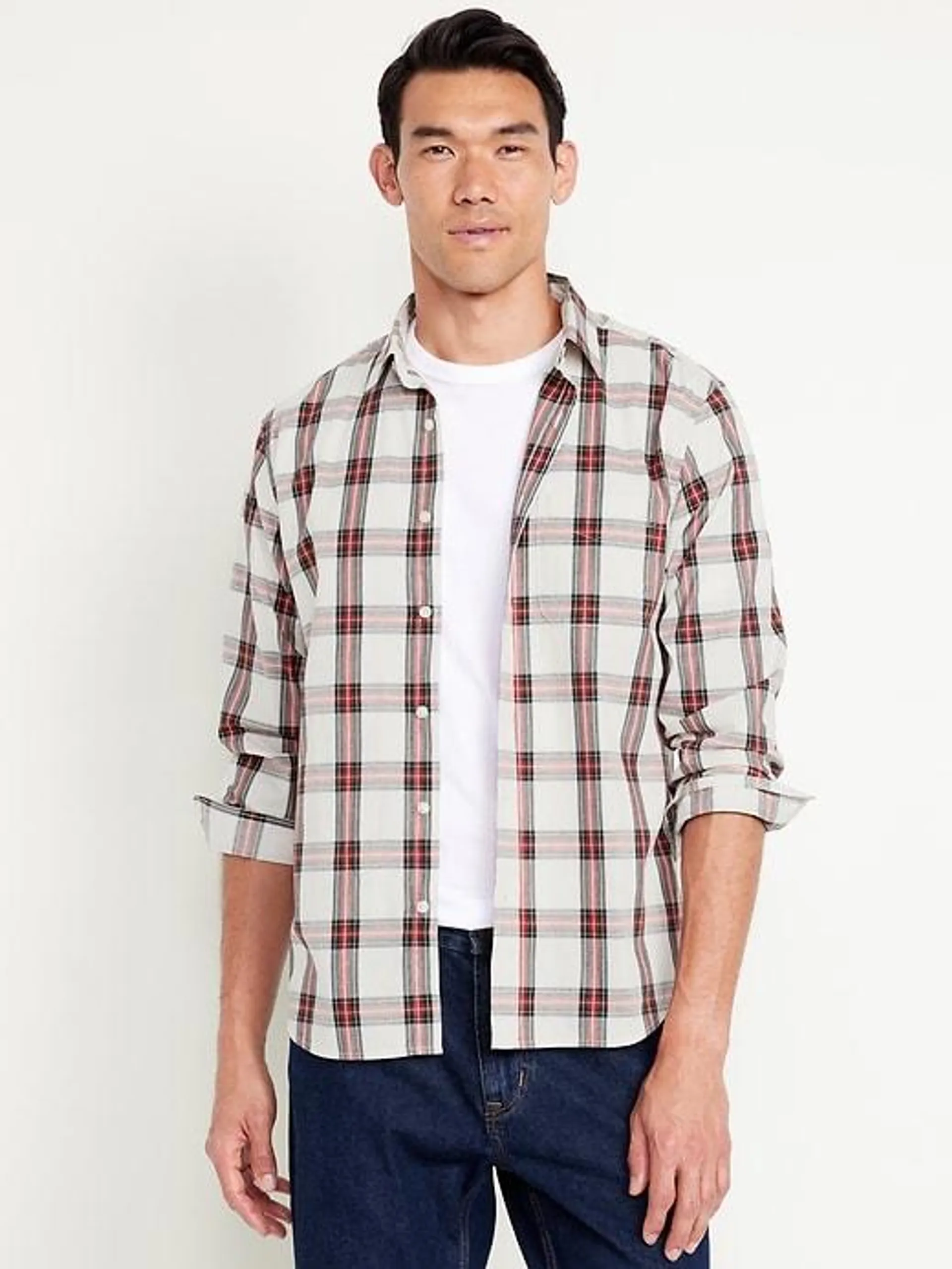 Classic Fit Everyday Poplin Shirt