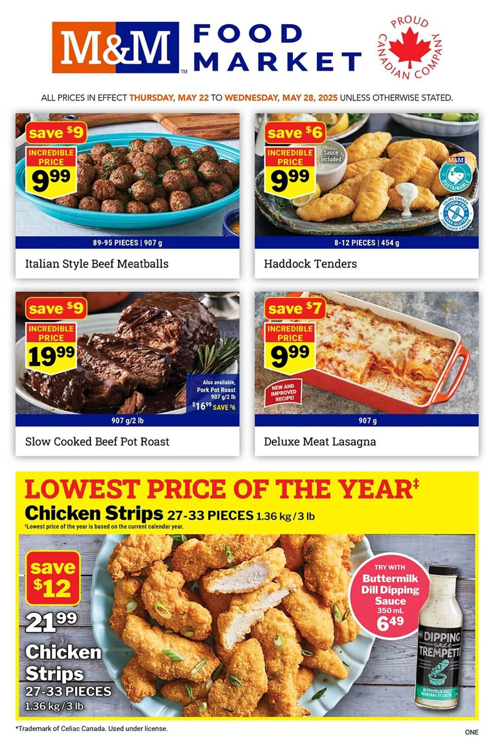 M & M Food Market flyer from May 23 to May 30 2025 - flyer page 1