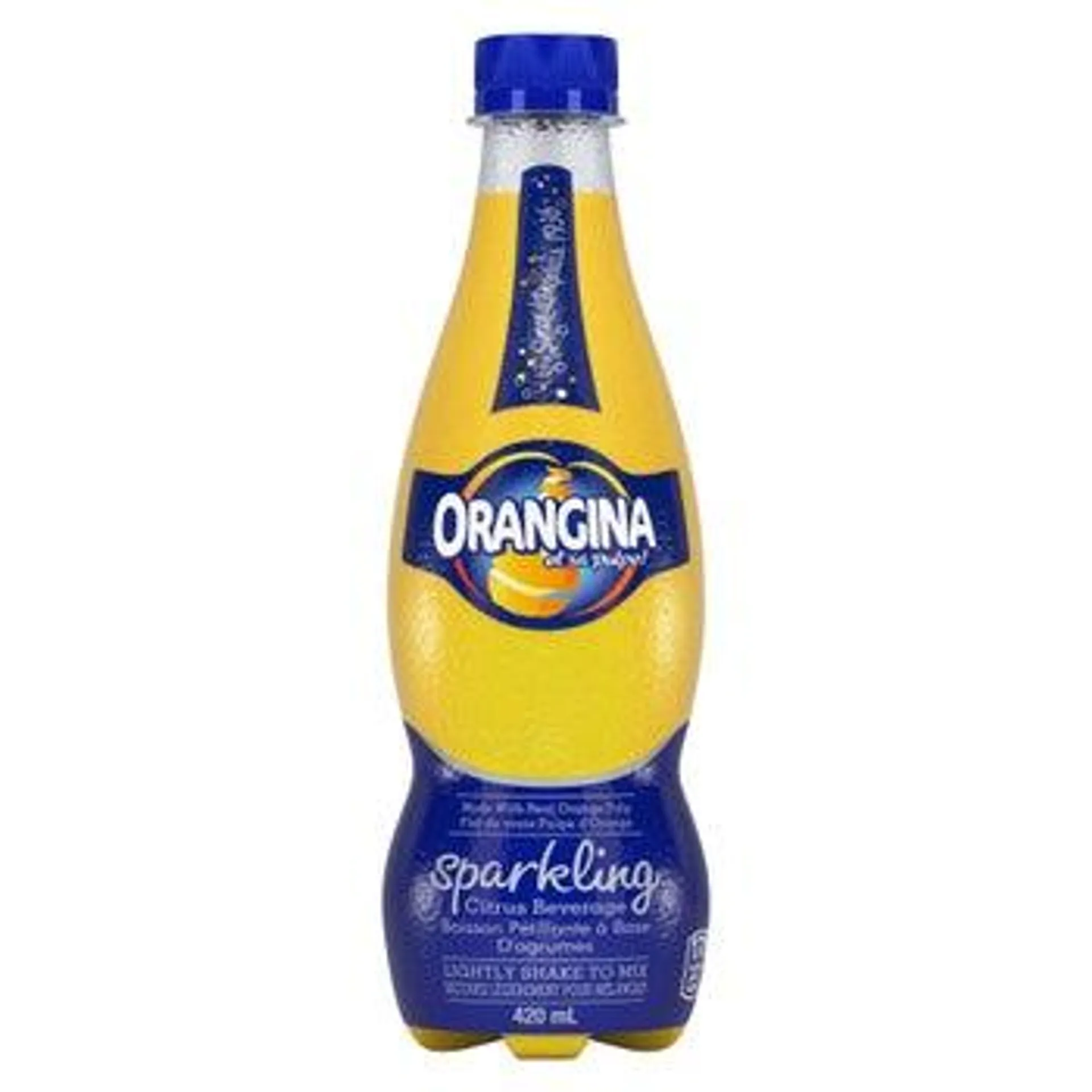 Orangina Sparkling Citrus Beverage 12 x 420 mL