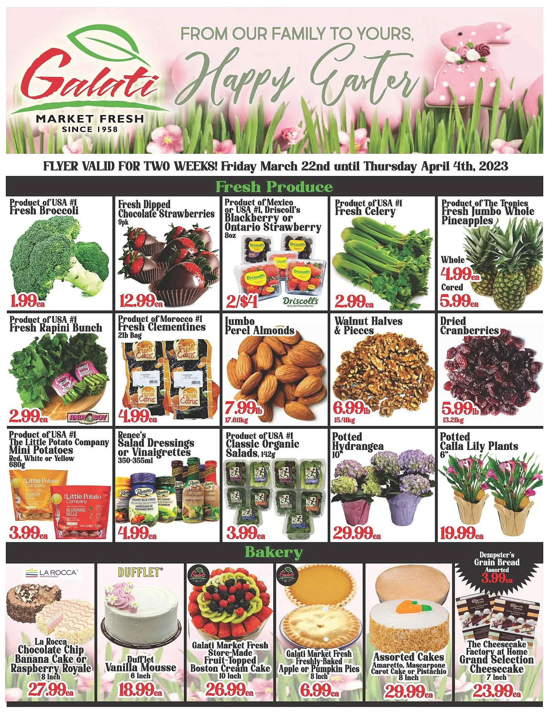 Galati Market Fresh flyer from March 22 to March 28 2024 - flyer page 