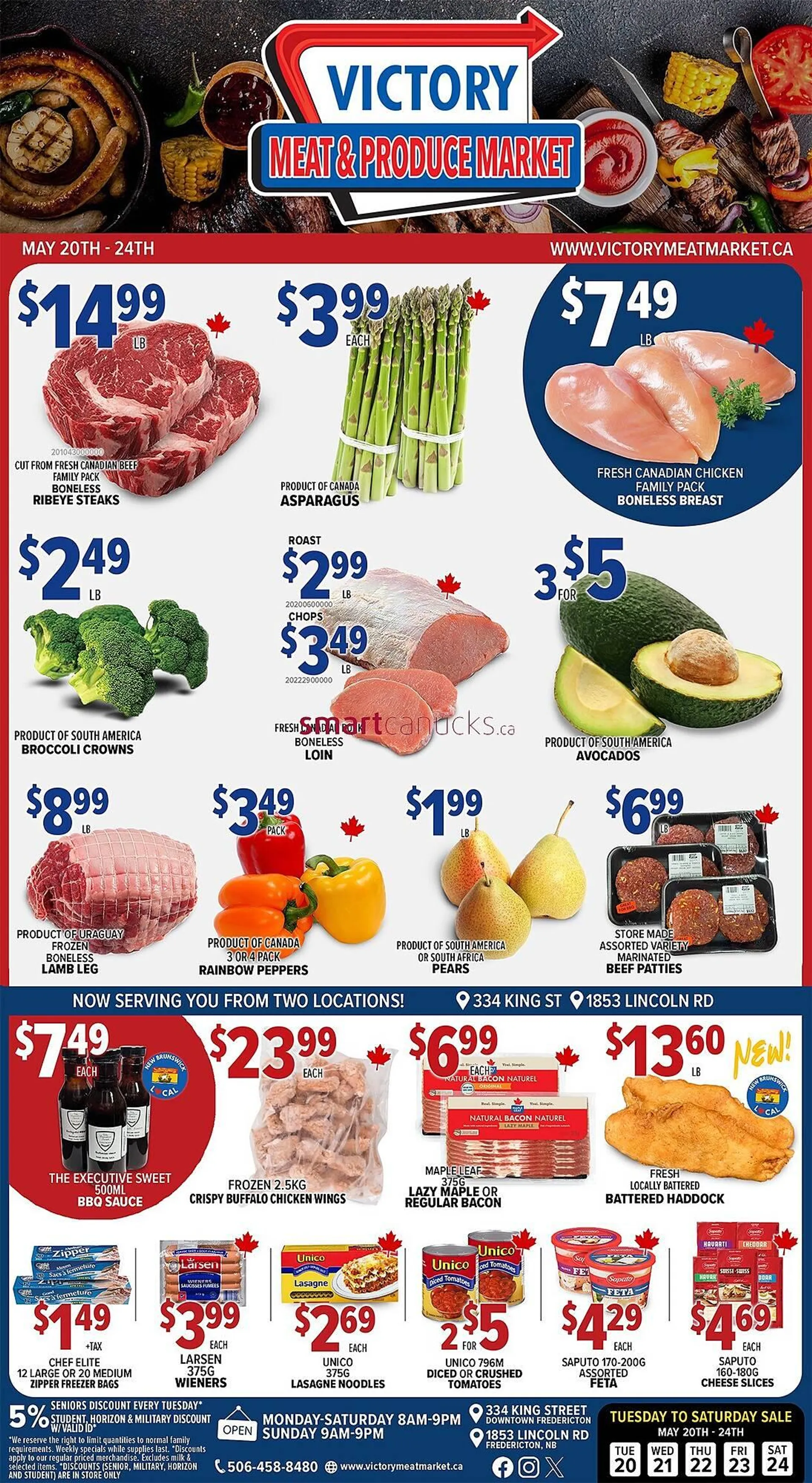 Victory Meat Market flyer - 1