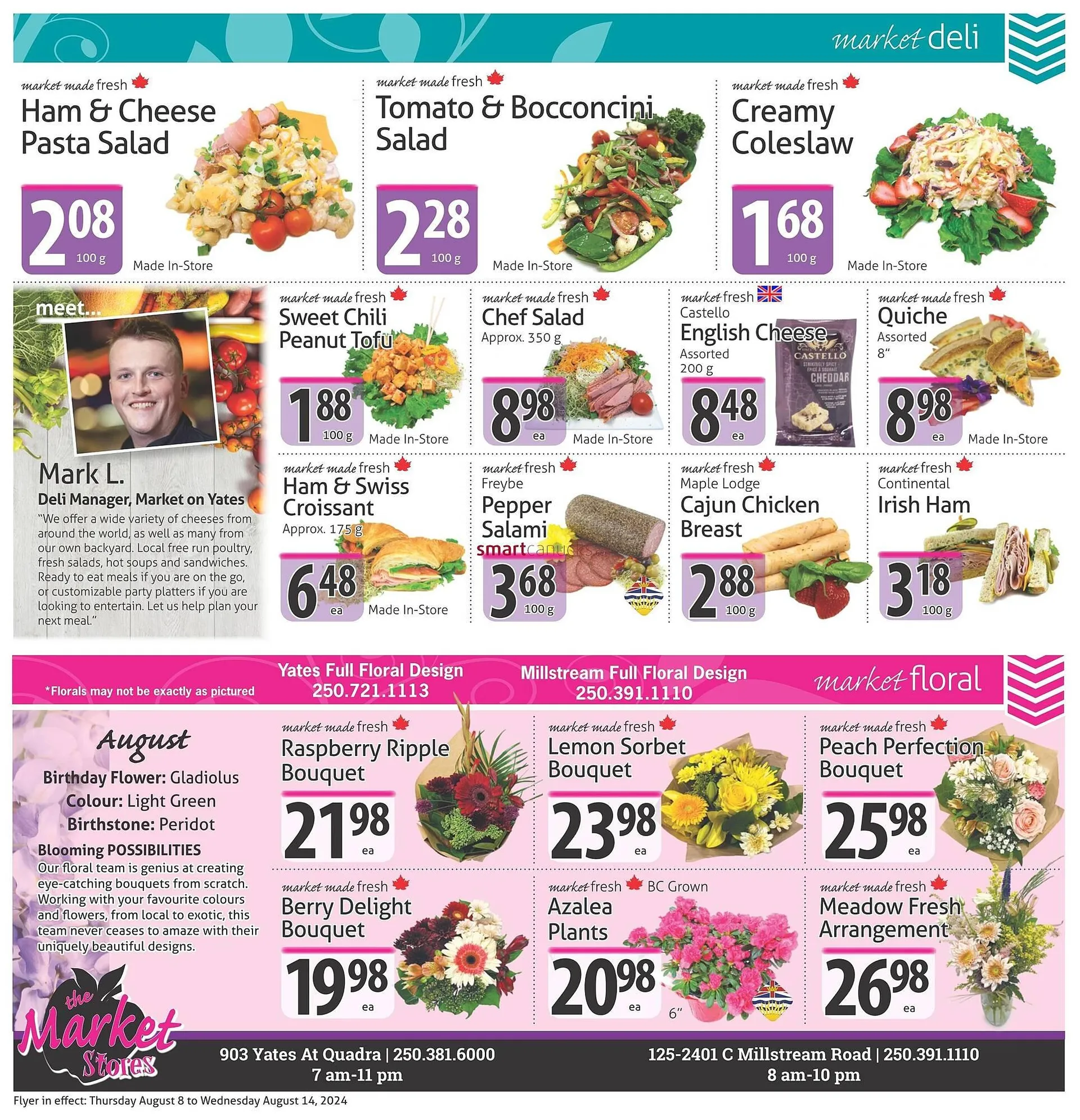 The Market Stores flyer from August 8 to August 14 2024 - flyer page 8