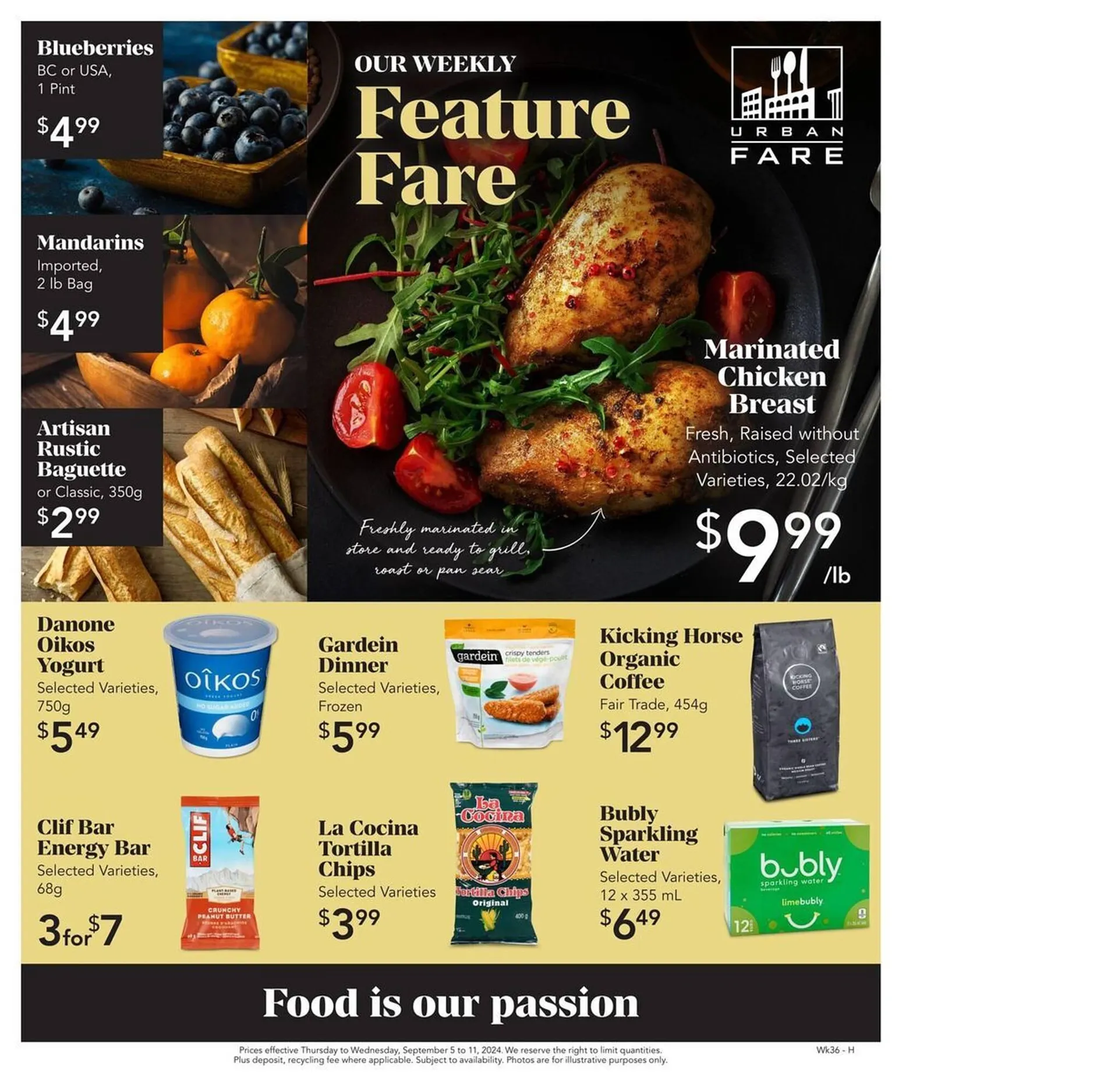 Urban Fare flyer - 1