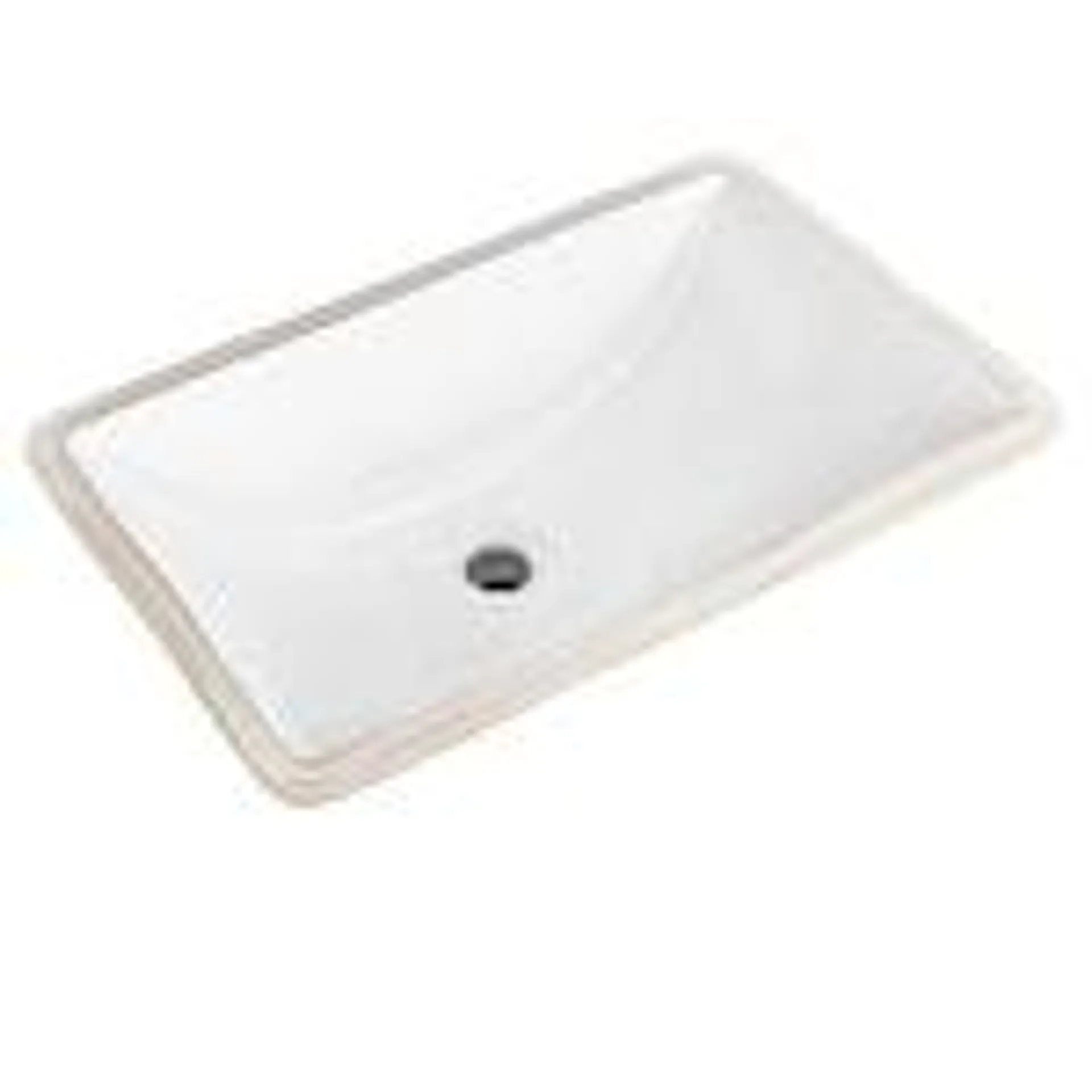 16.9 inch x 11 inch Ceramic Bathroom Undermount Sink in White AI-34386