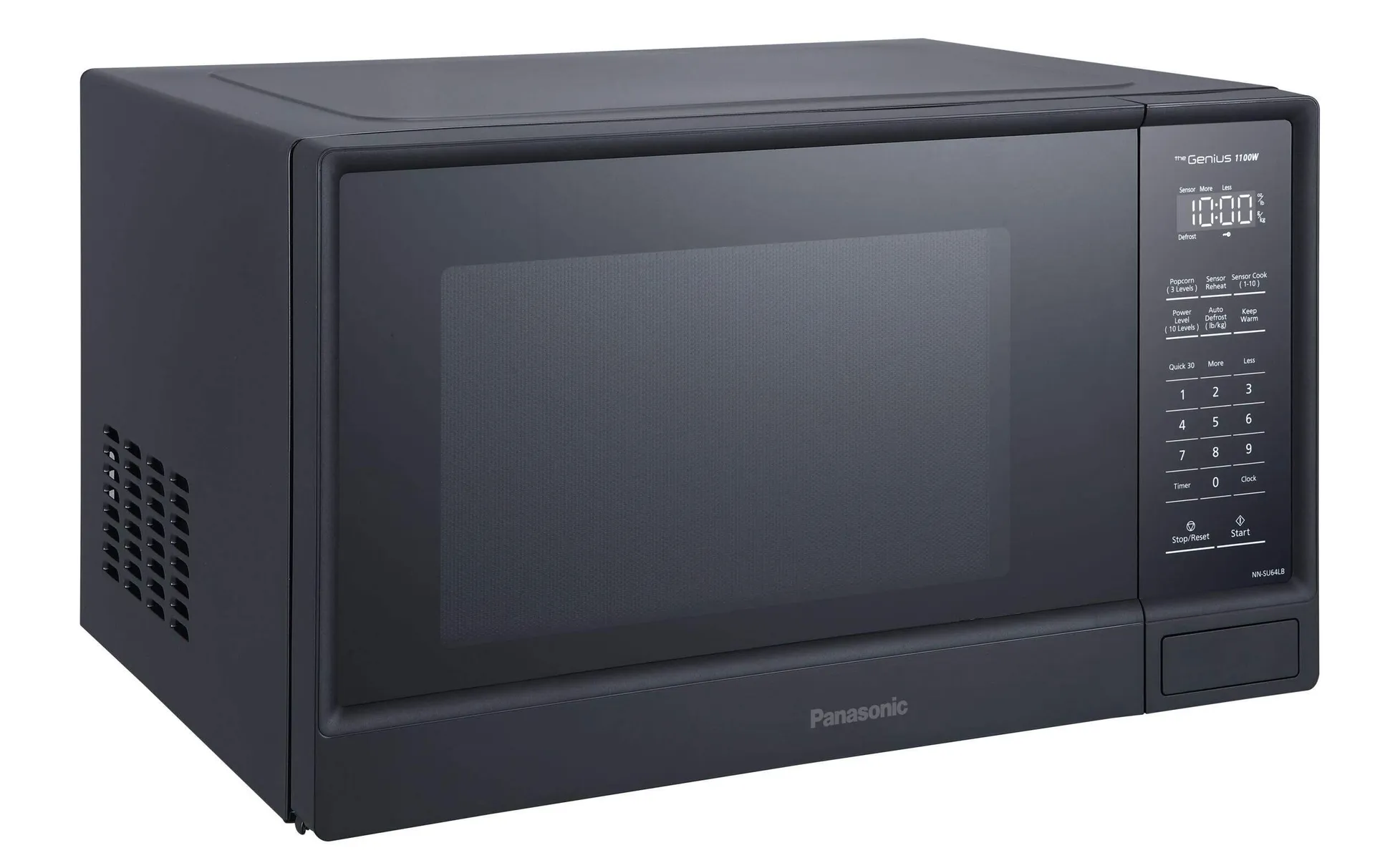 Panasonic NN-SU64LB Countertop Microwave, 1.3-cu.ft., Matte Black