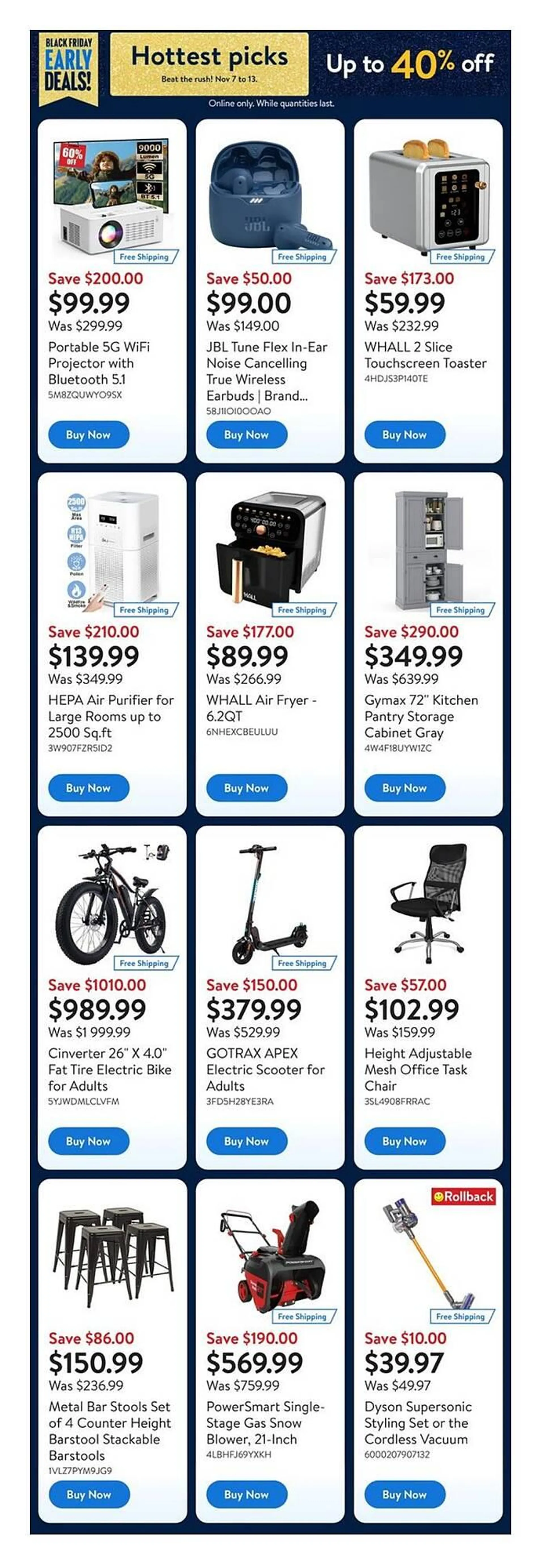 Walmart flyer from November 7 to November 13 2024 - flyer page 2