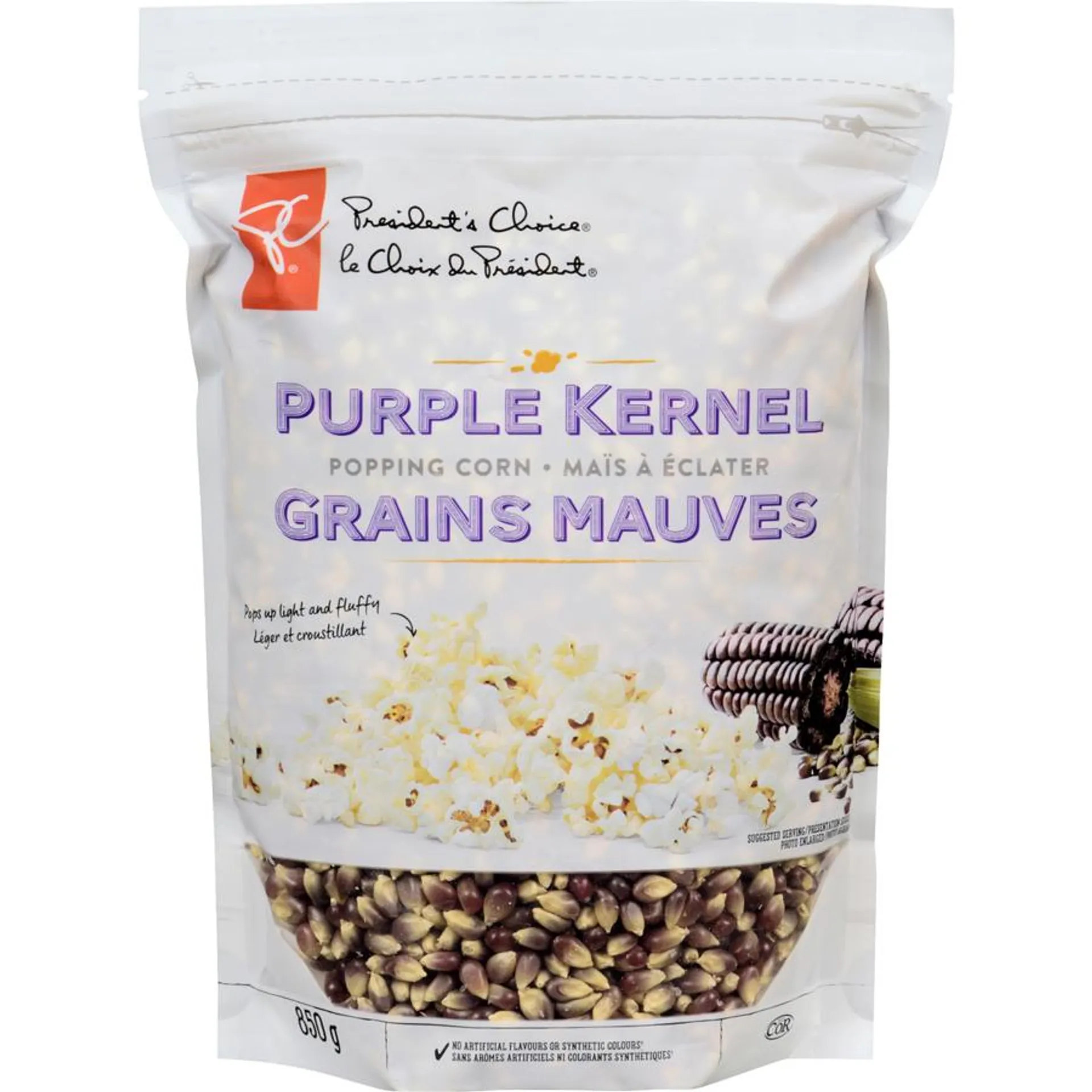 Purple Kernel Popping Corn