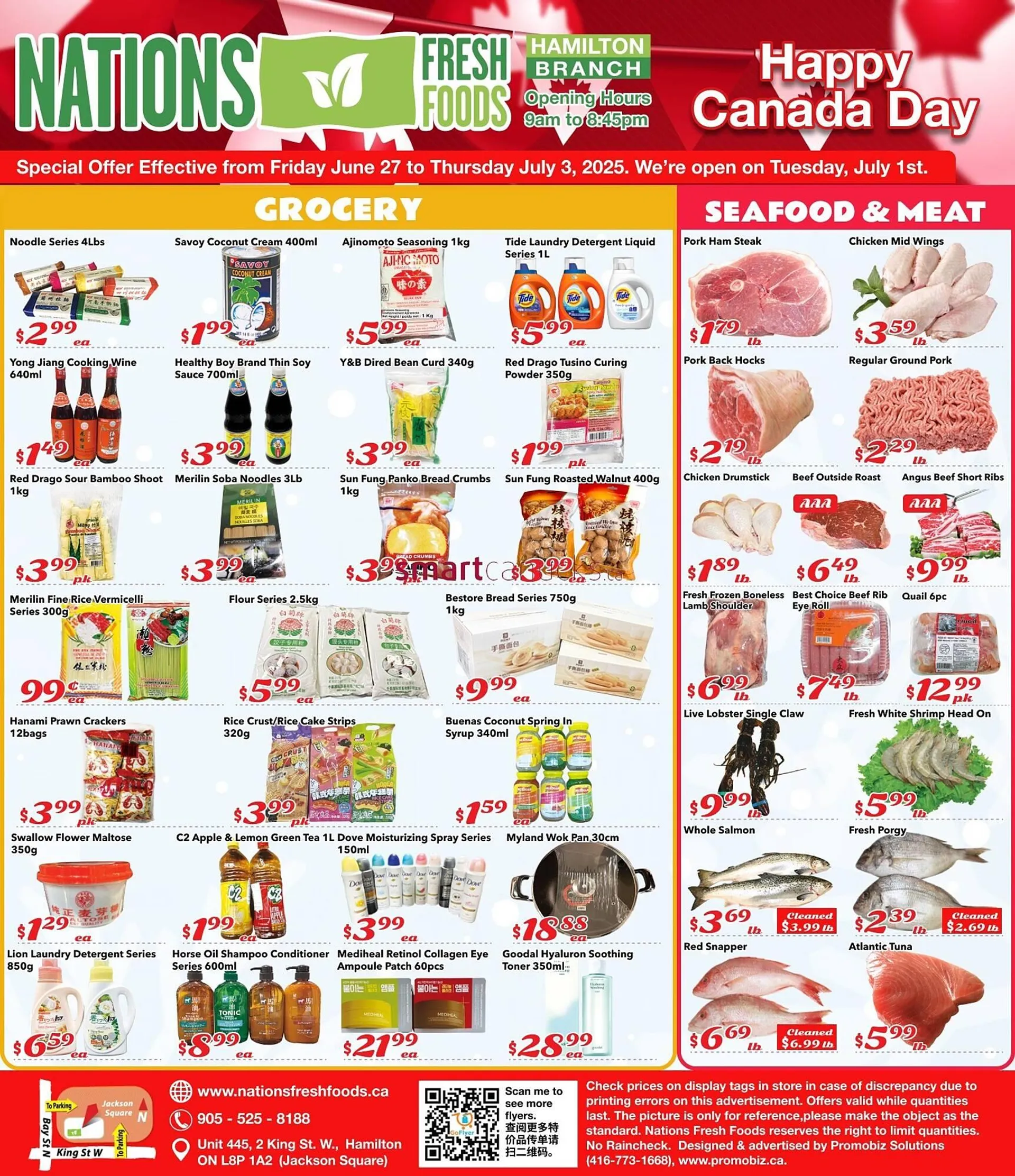 Nations Fresh Foods flyer - 1