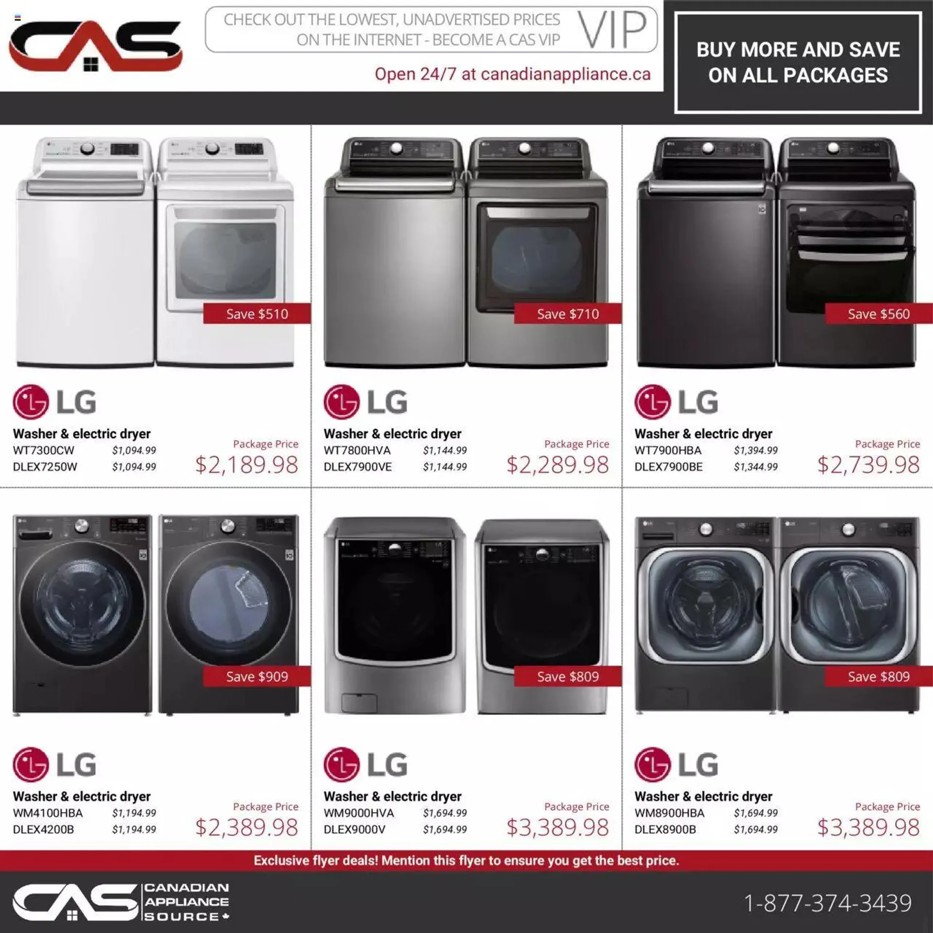 Canadian Appliance Source flyer / circulaire - 1
