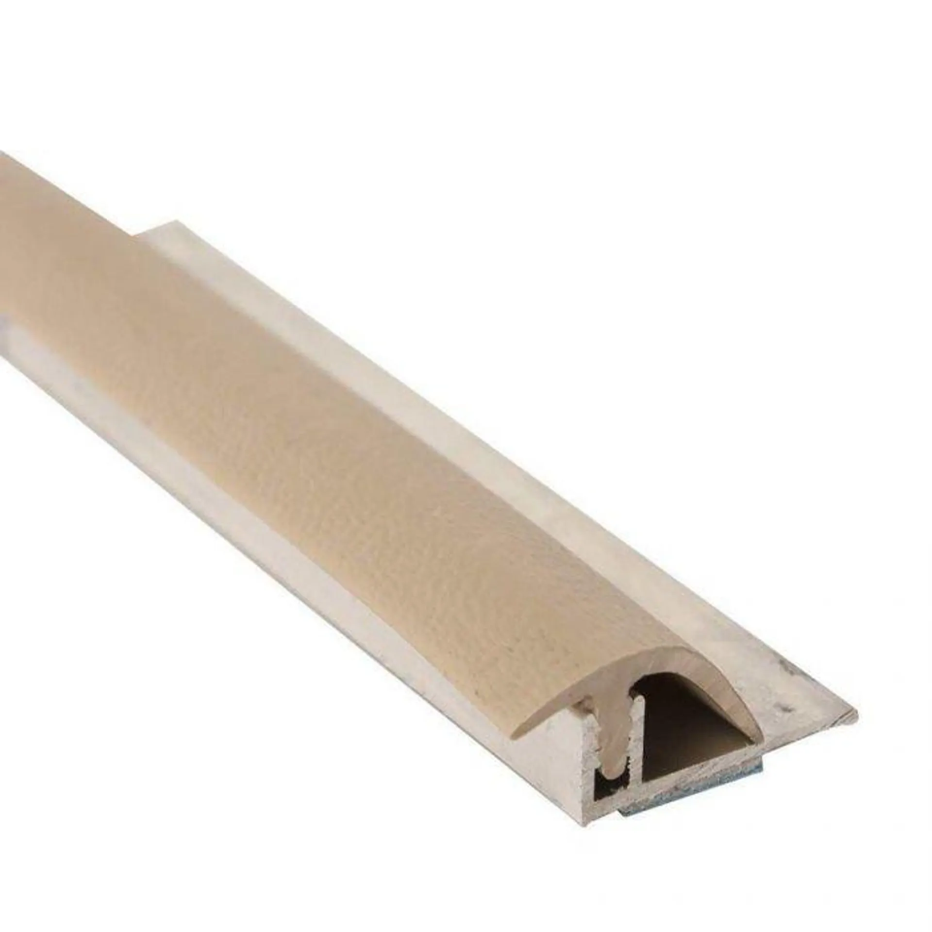 MD Vinyl E-Cap & Track Beige Pinnless - 3'