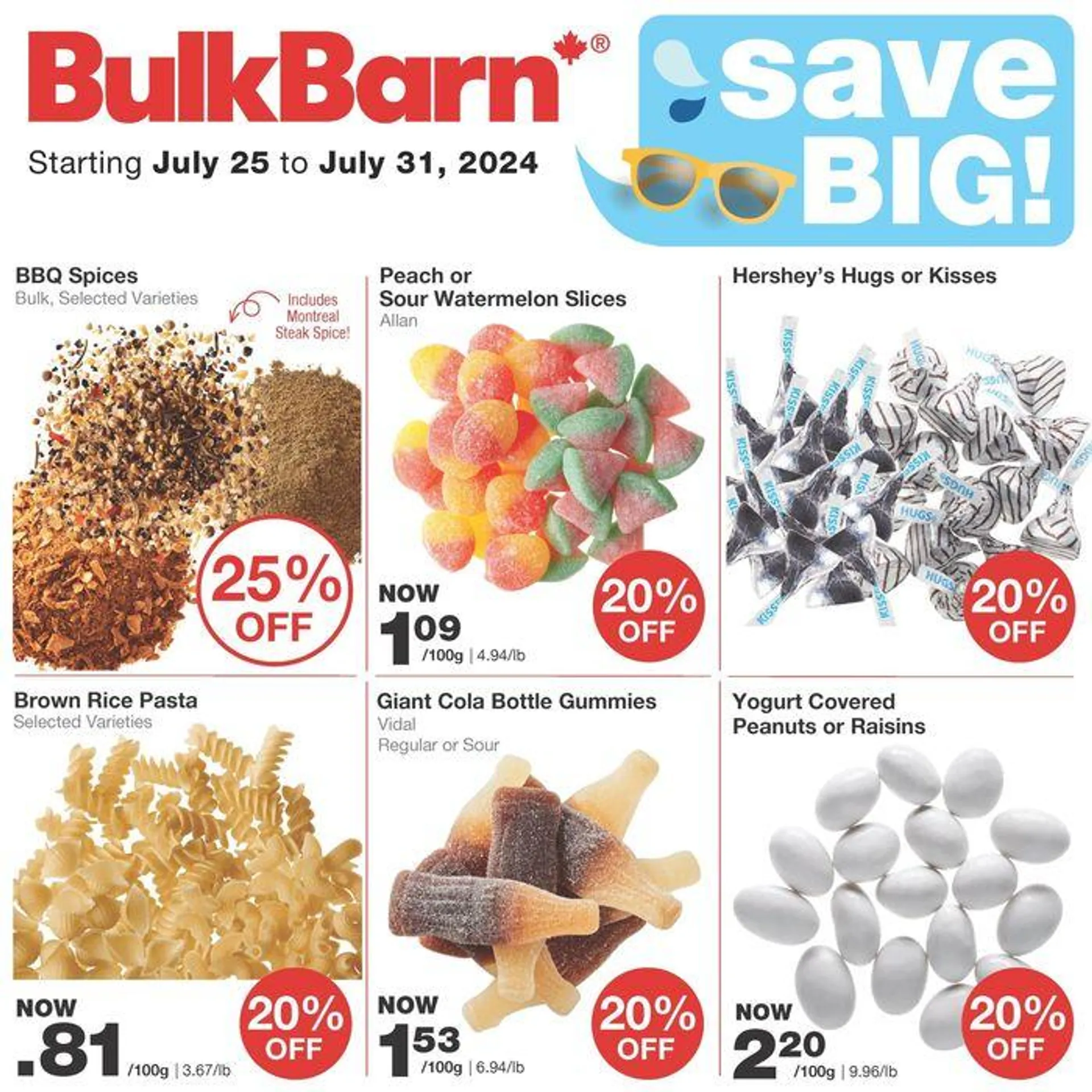 Bulk Barn Weekly ad from July 25 to July 31 2024 - flyer page 1