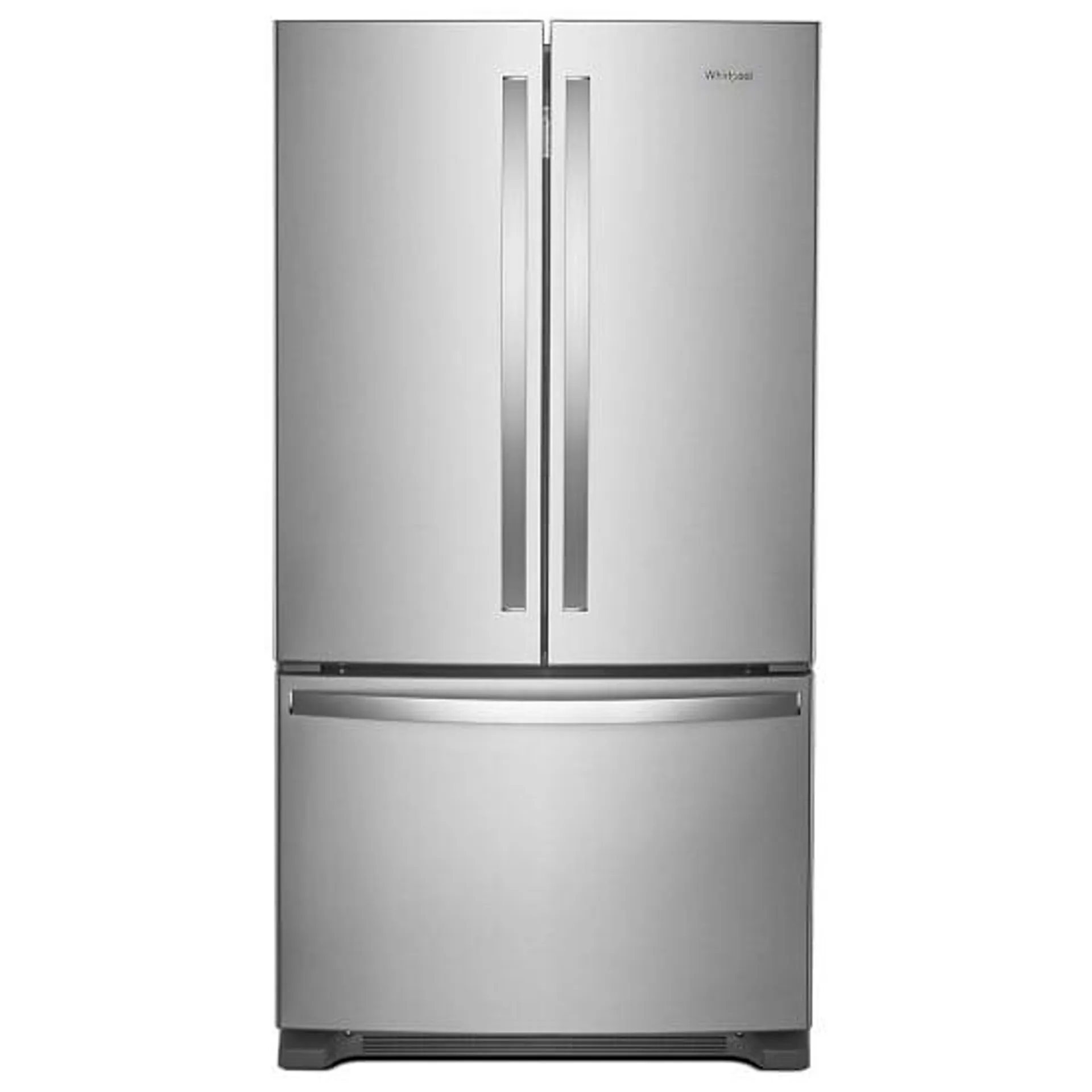 Whirlpool WRF540CWHZ French Door Refrigerator, 36 inch Width, ENERGY STAR Certified, Counter Depth, 20.0 cu. ft. Capacity, Stainless Steel colour