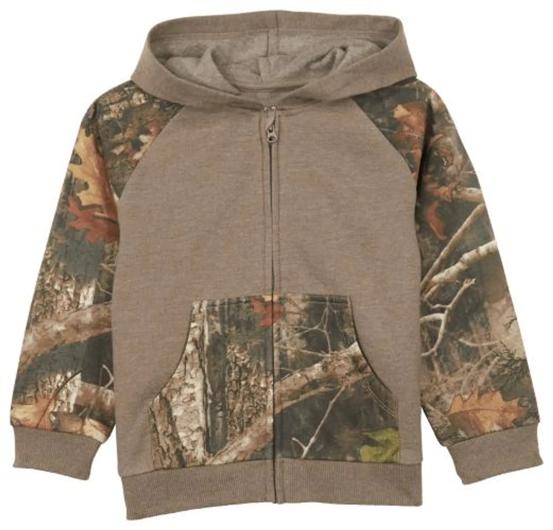 Bass Pro Shops Camo Accent Full-Zip Long-Sleeve Hoodie for Babies or Toddlers