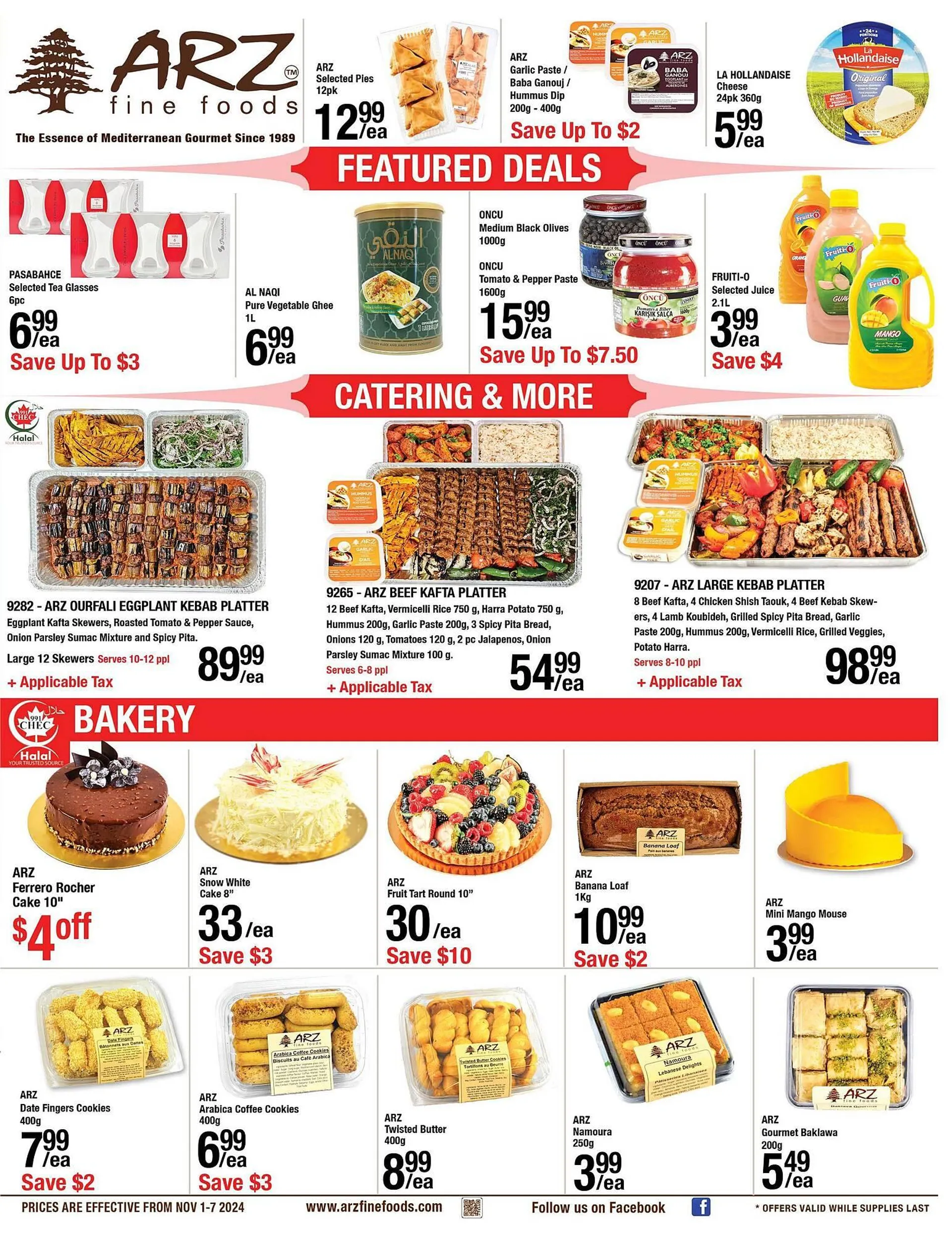 Arz Fine Foods flyer - 1