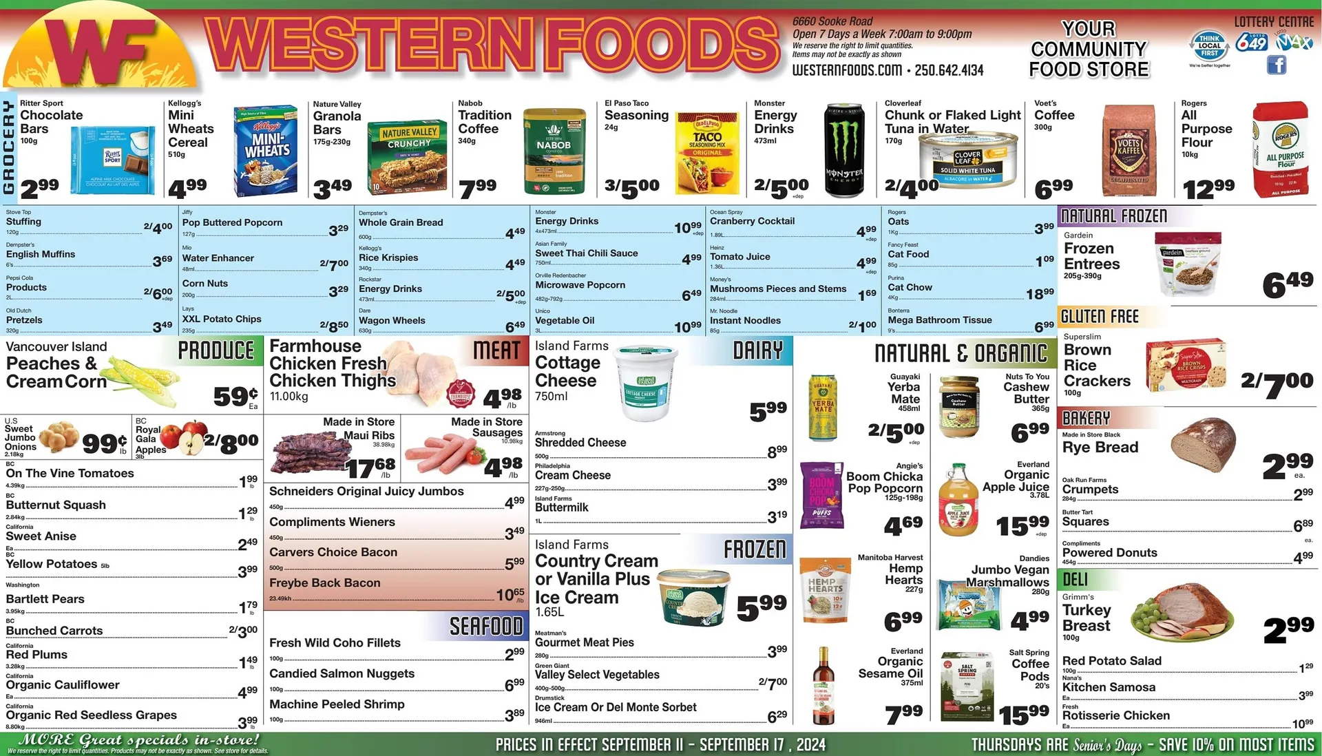 Western Foods flyer - 1