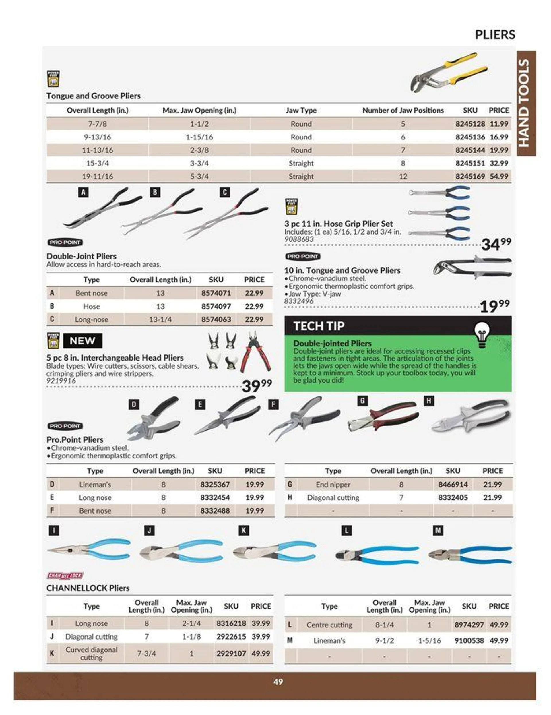 Hand Tools Catalogue from April 23 to April 22 2025 - flyer page 49