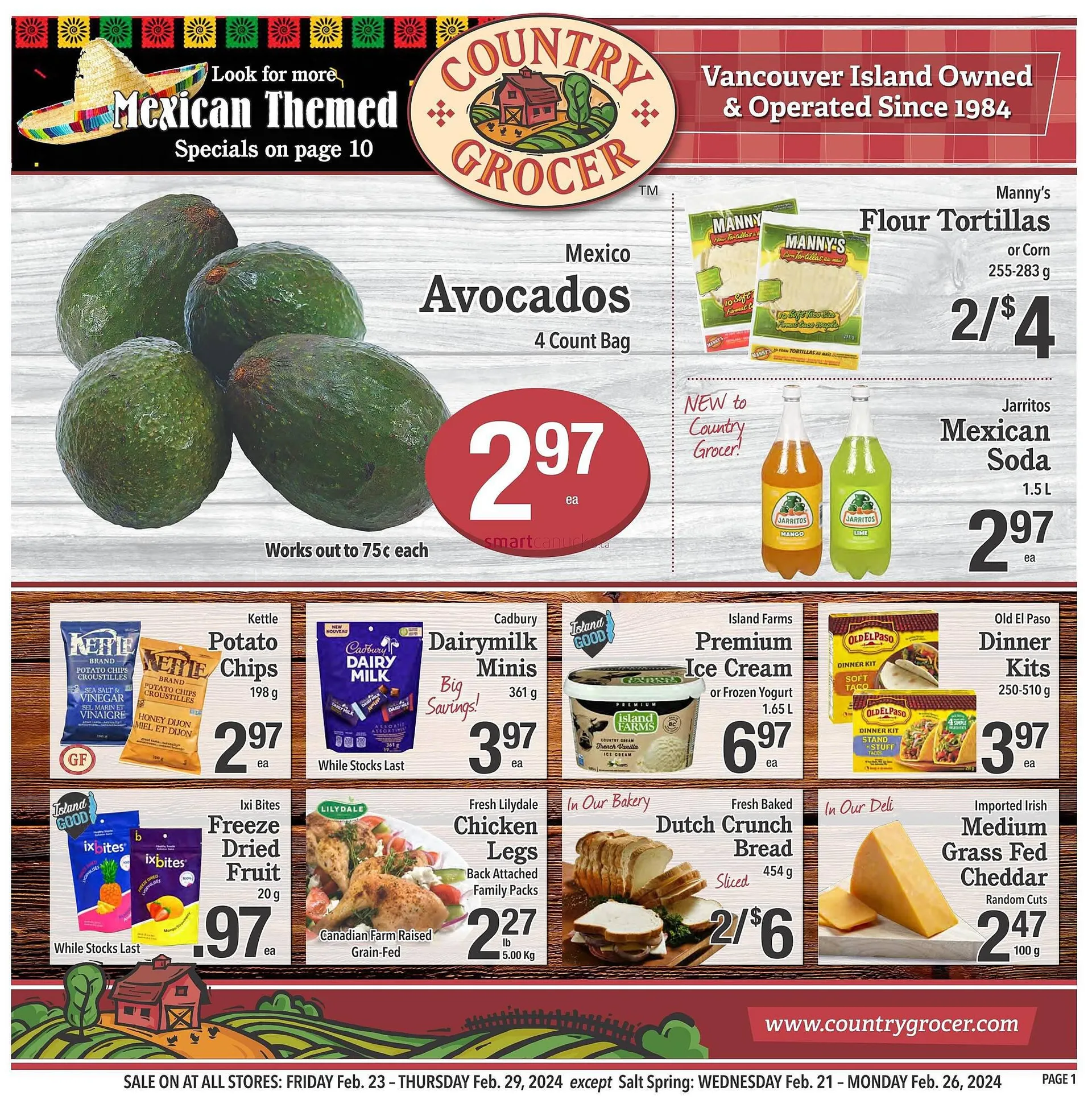 Country Grocer flyer from February 22 to February 28 2024 - flyer page 