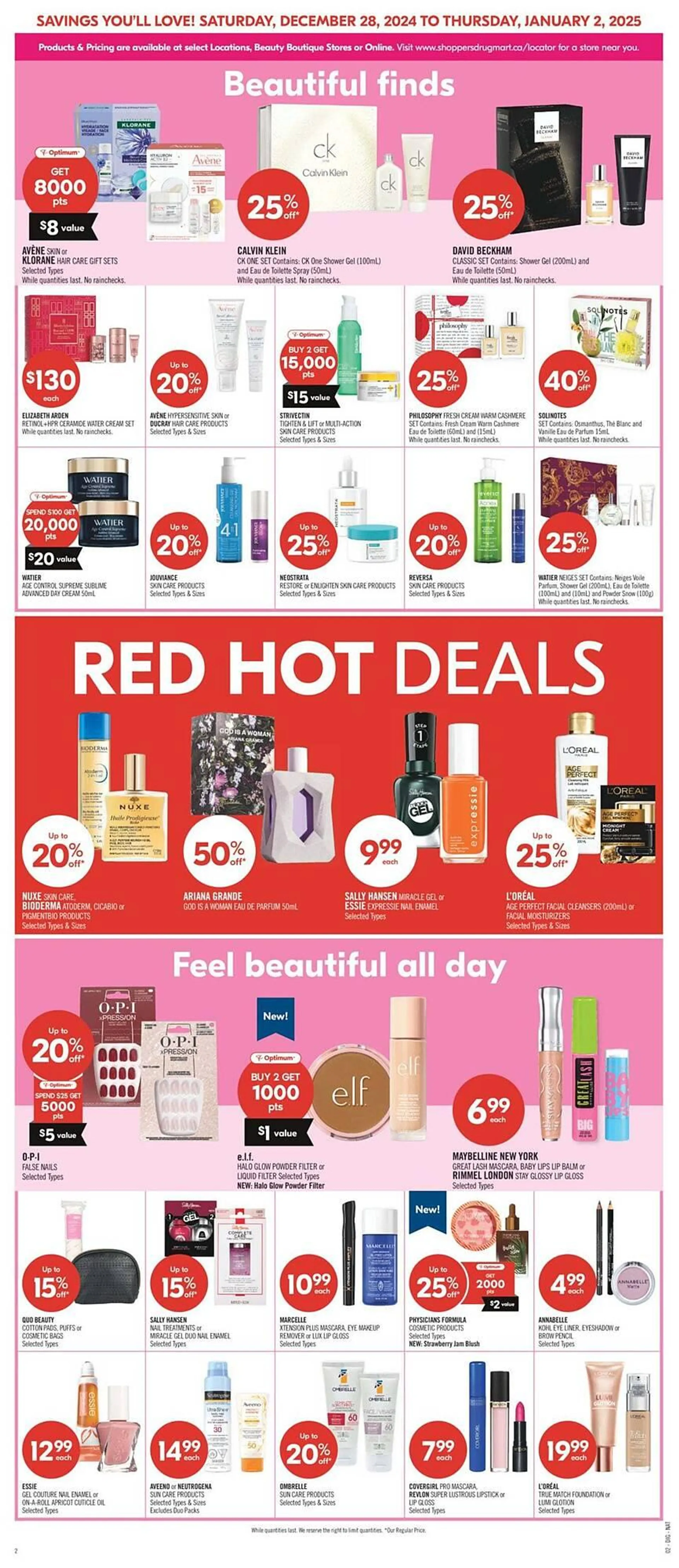 Shoppers Drug Mart flyer from December 28 to January 6 2025 - flyer page 13