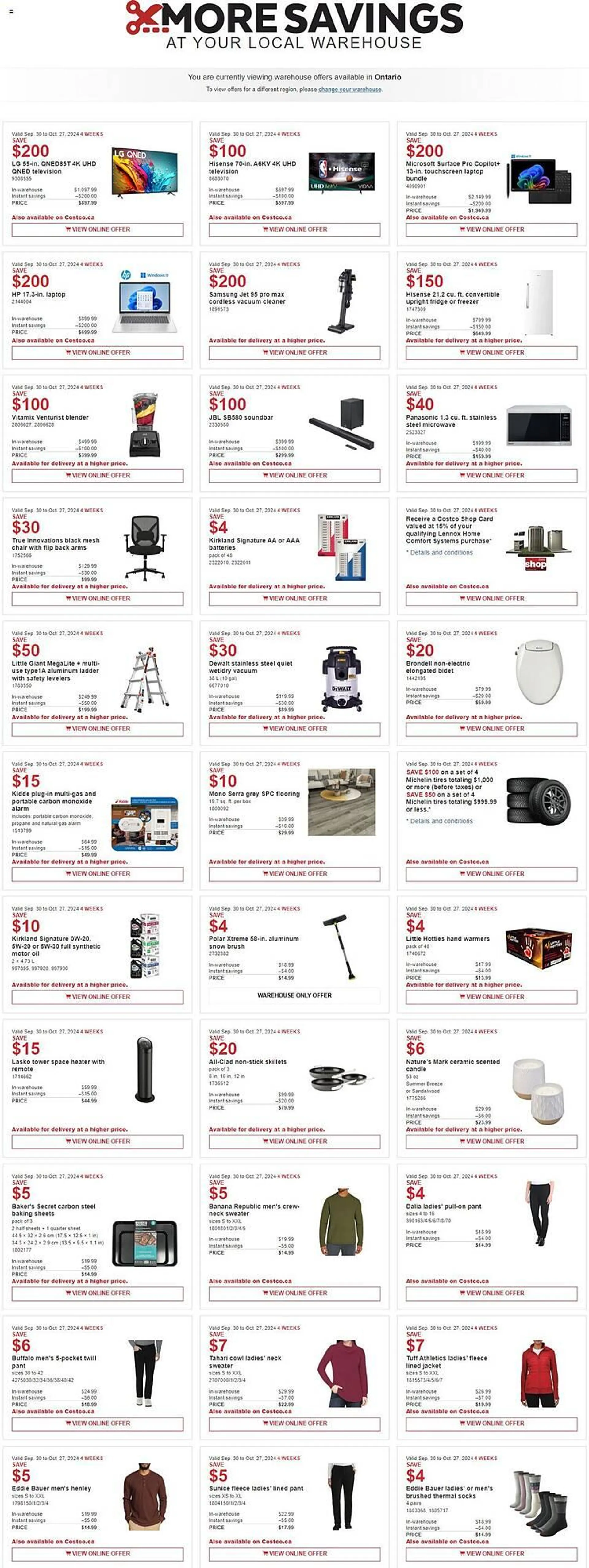 Costco flyer - 1