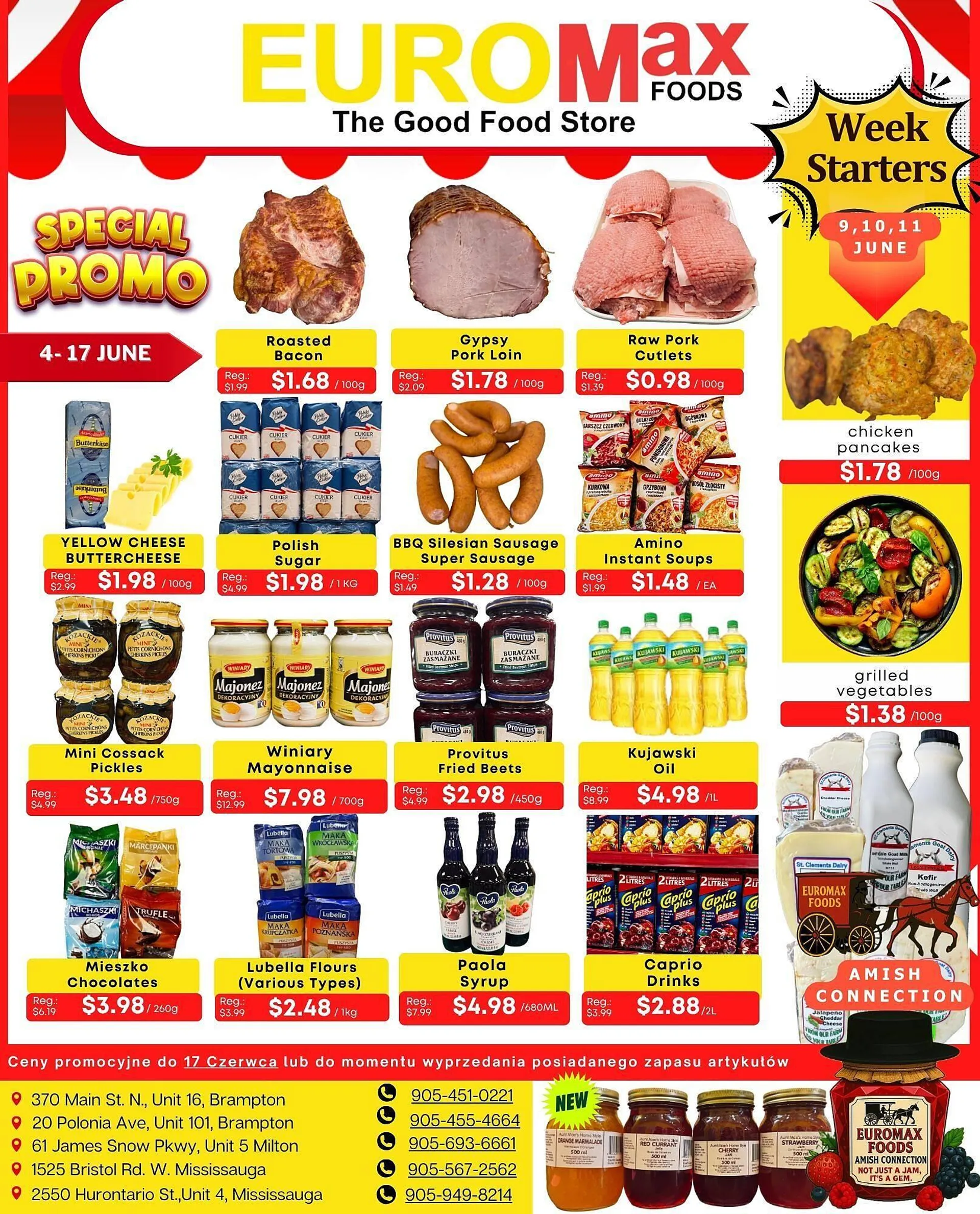 EuroMax Foods flyer from June 5 to June 15 2025 - flyer page 1