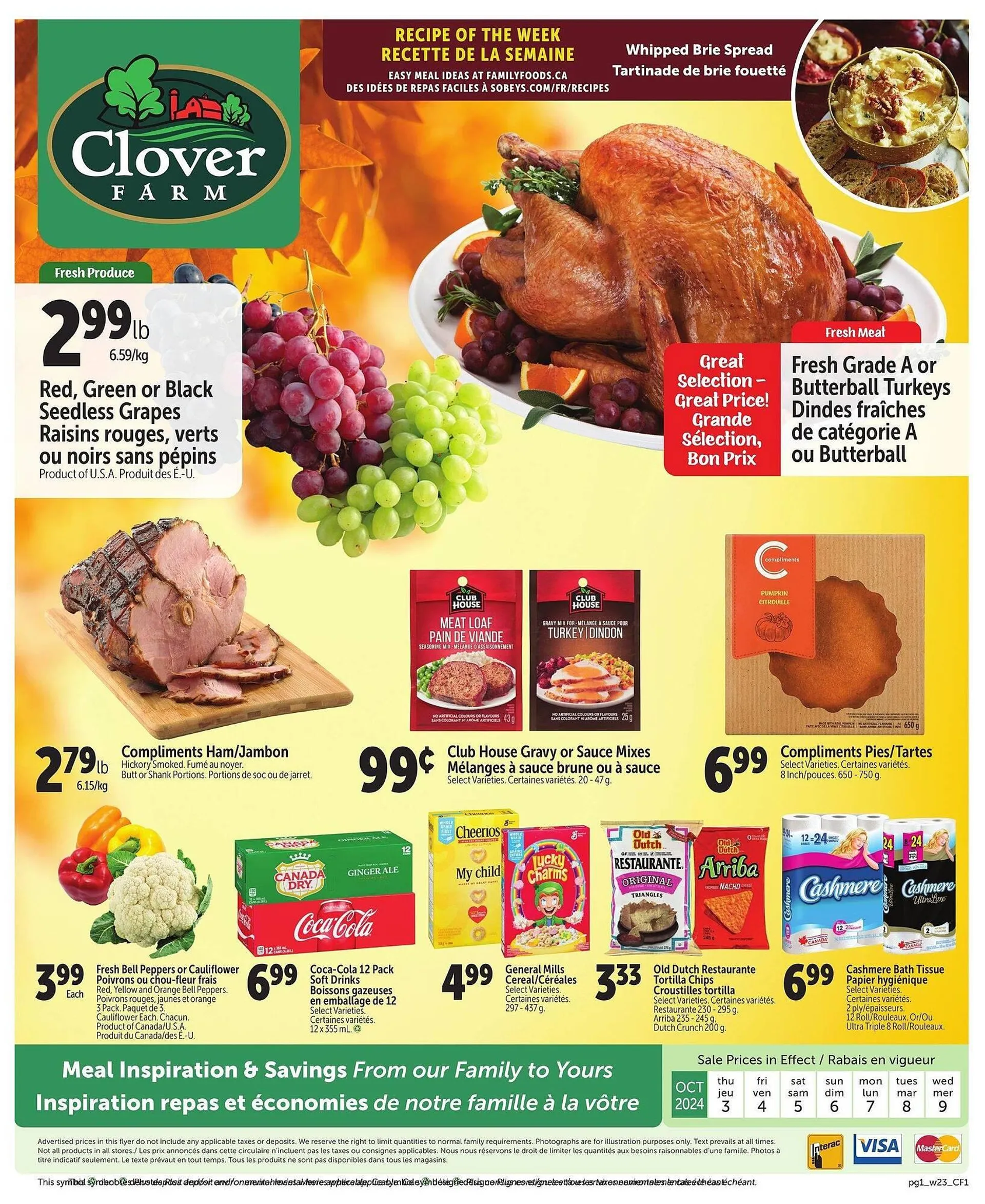 Clover Farm flyer - 1