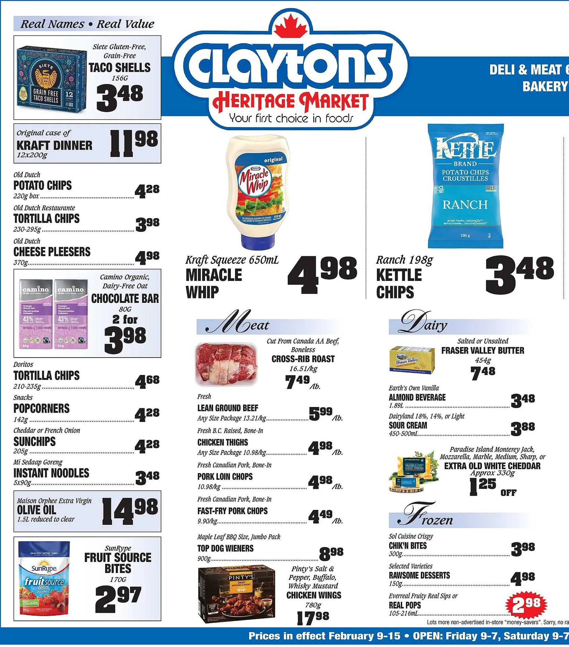 Claytons Heritage Market flyer from February 11 to February 17 2024 - flyer page 