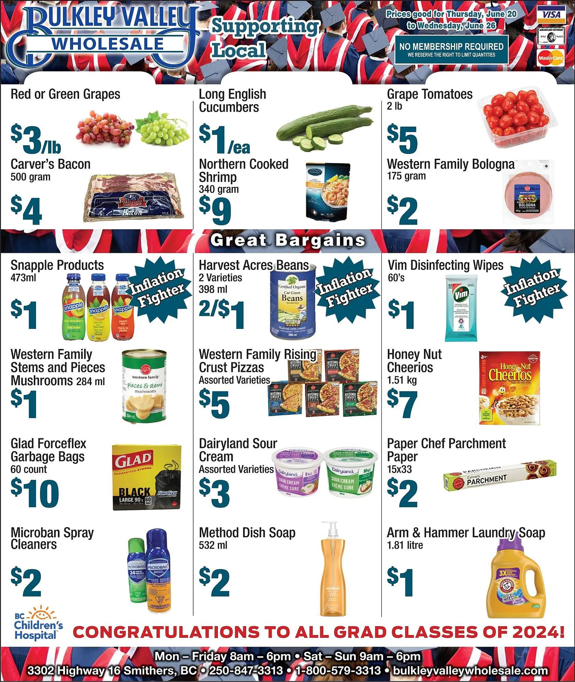 Bulkley Valley Wholesale flyer - 1