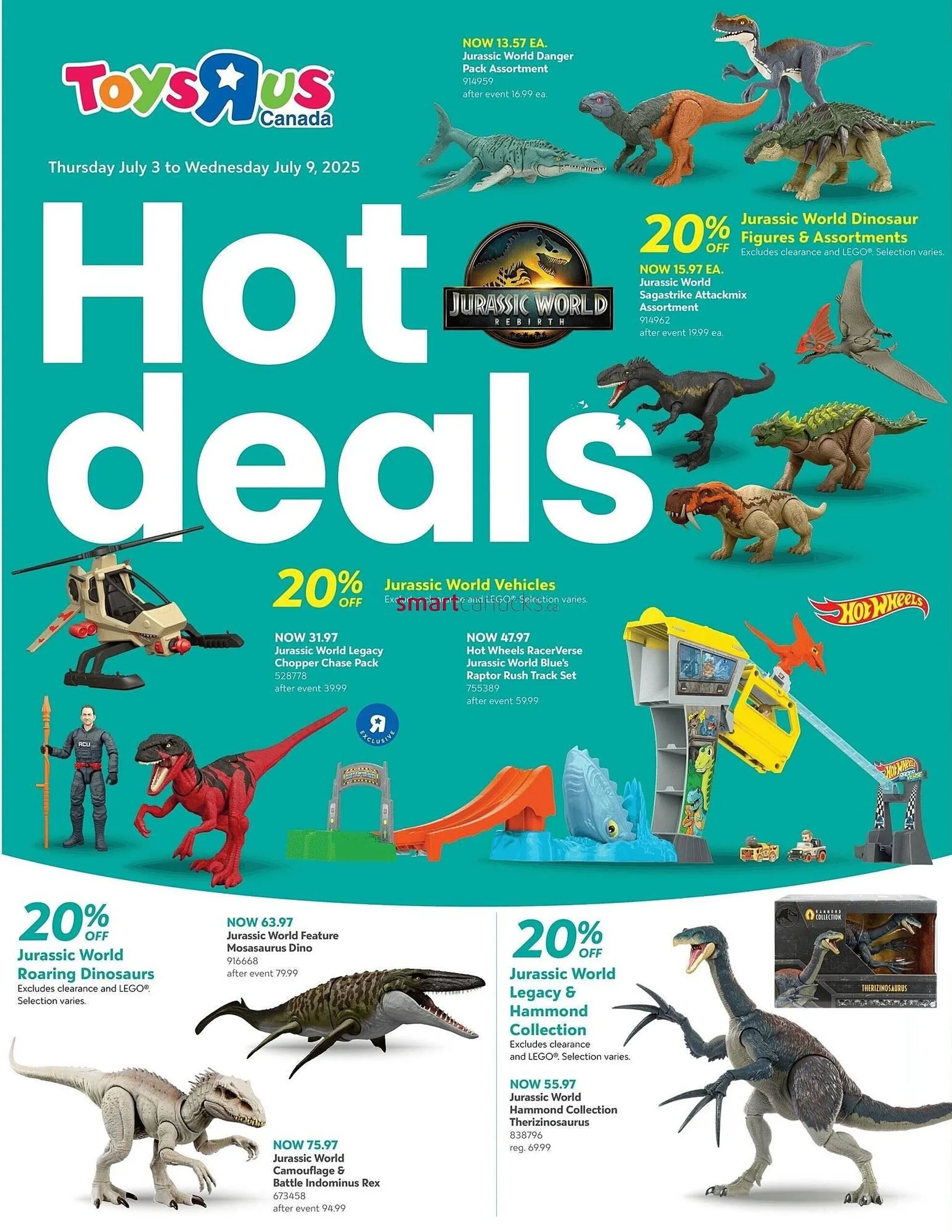 Toys R us flyer from July 1 to July 31 2025 - flyer page 1