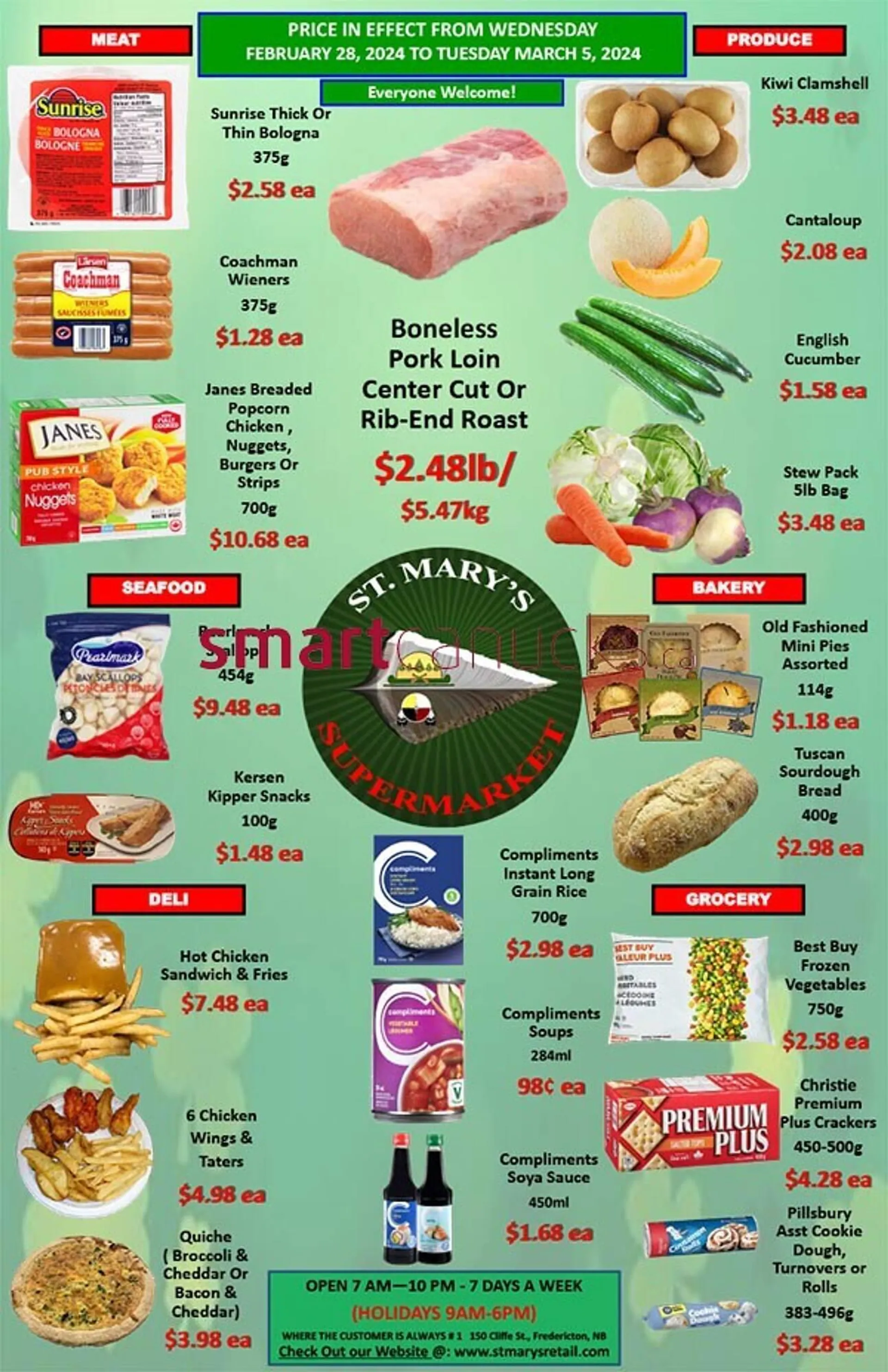 St. Mary's Supermarket flyer from February 22 to March 17 2024 - flyer page 