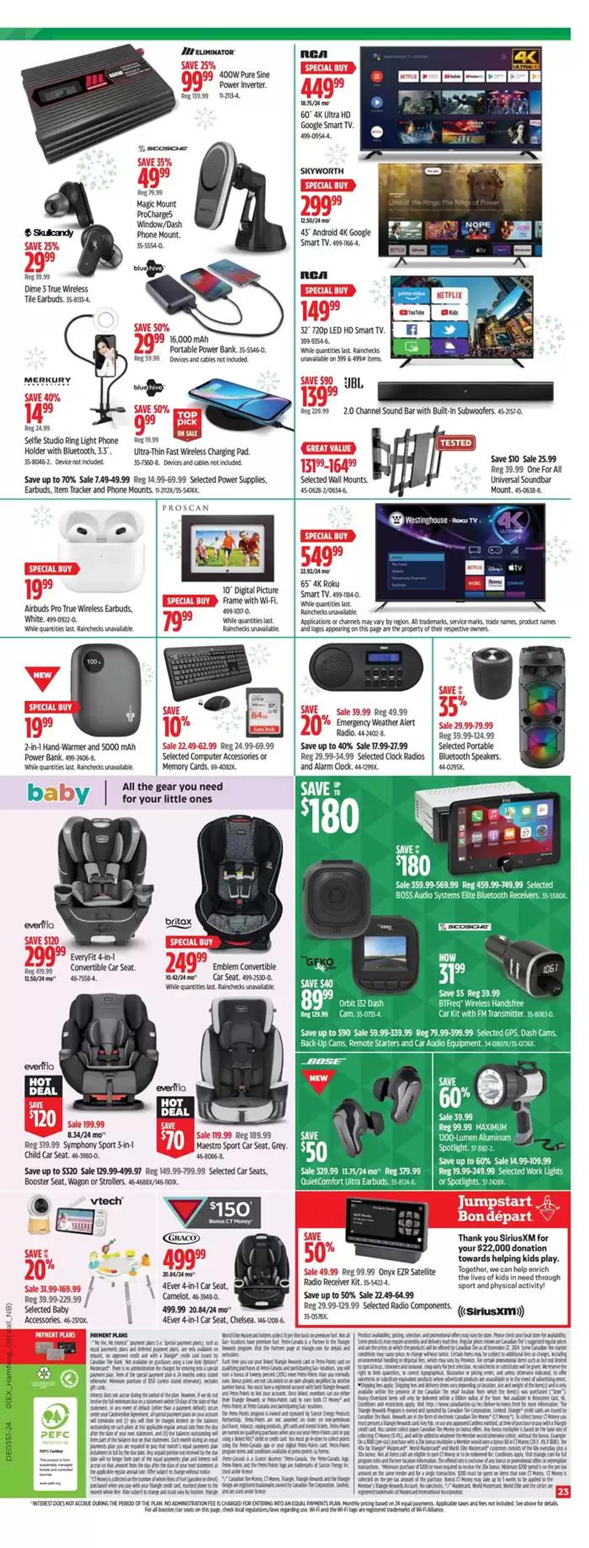 Canadian Tire weekly flyer from December 12 to December 22 2024 - flyer page 23