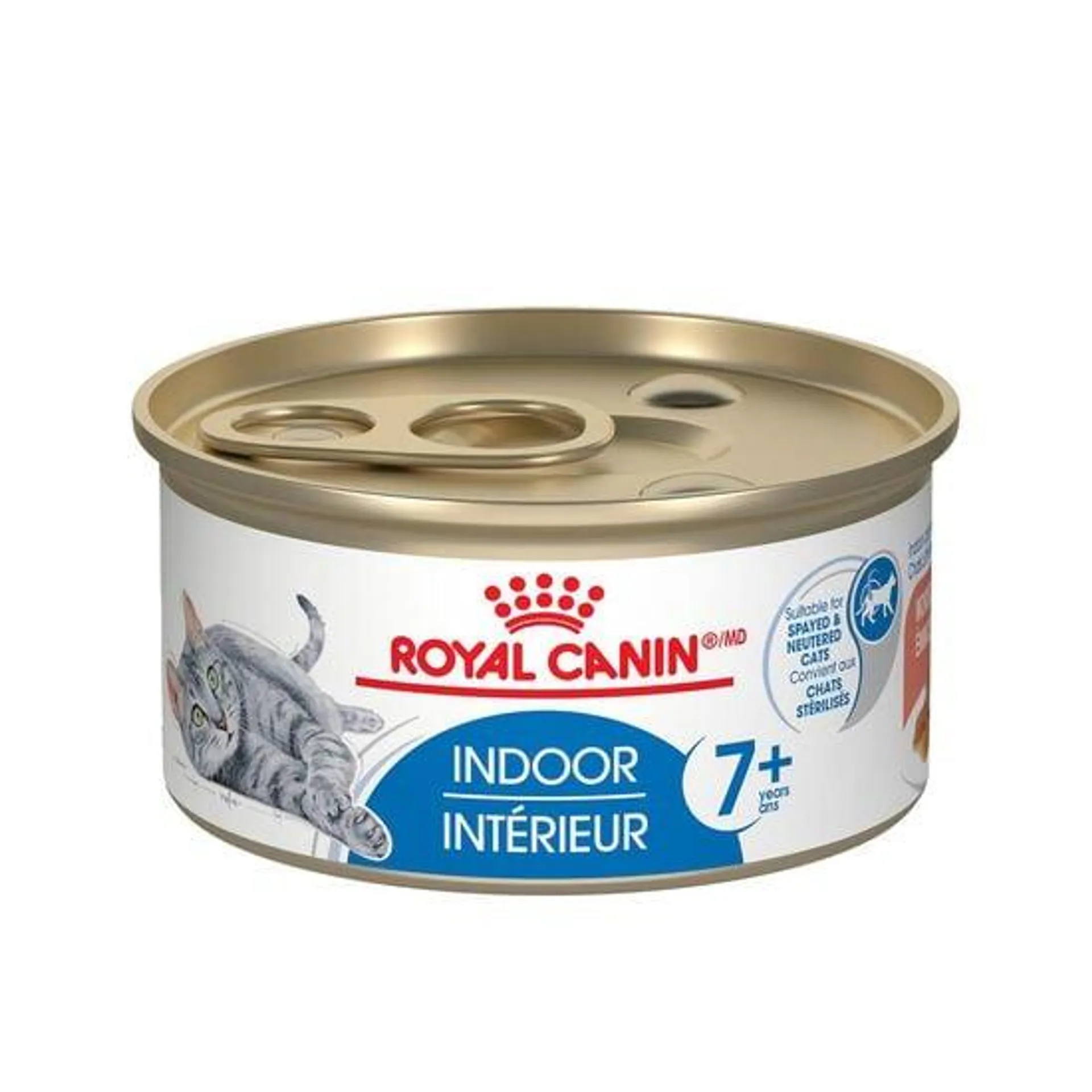 Nourriture humide pour chats d'intérieur 7+