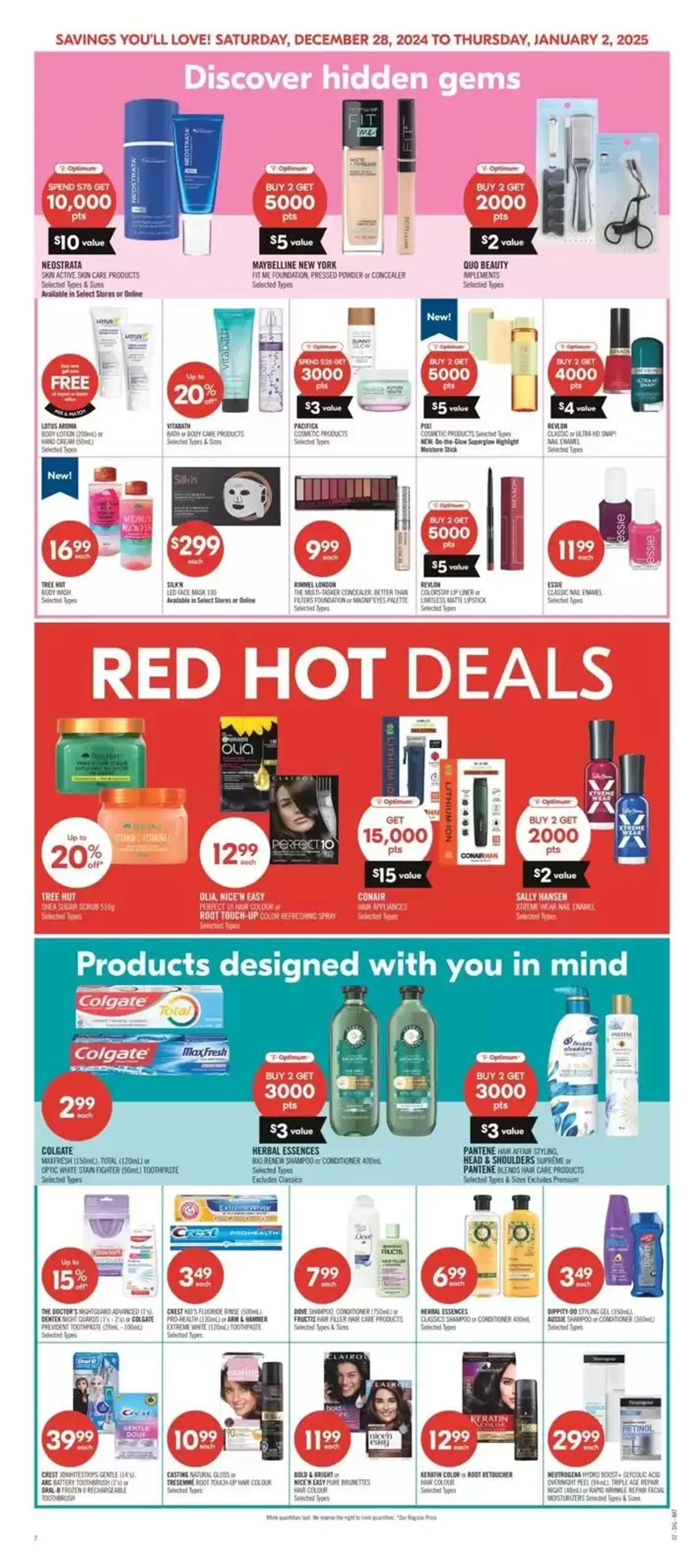 Shoppers Drug Mart Weekly ad from December 27 to January 10 2025 - flyer page 7