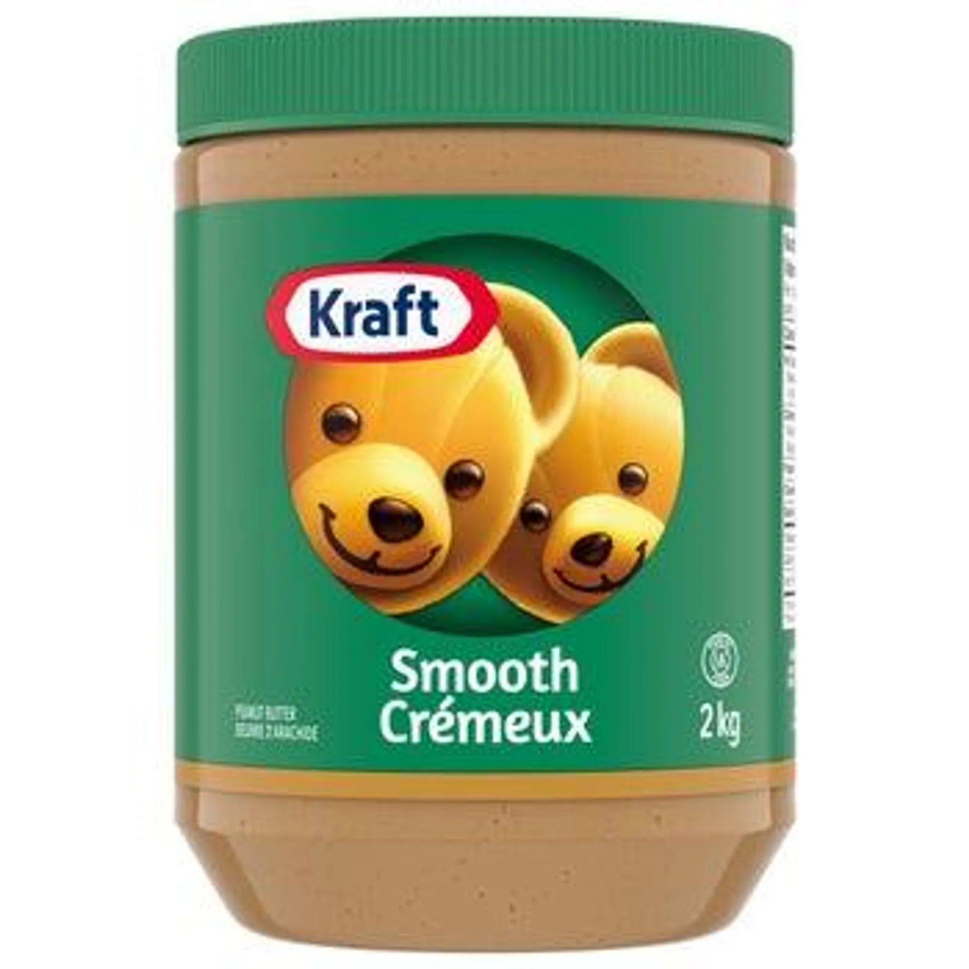 Kraft Smooth Peanut Butter, 2 kg