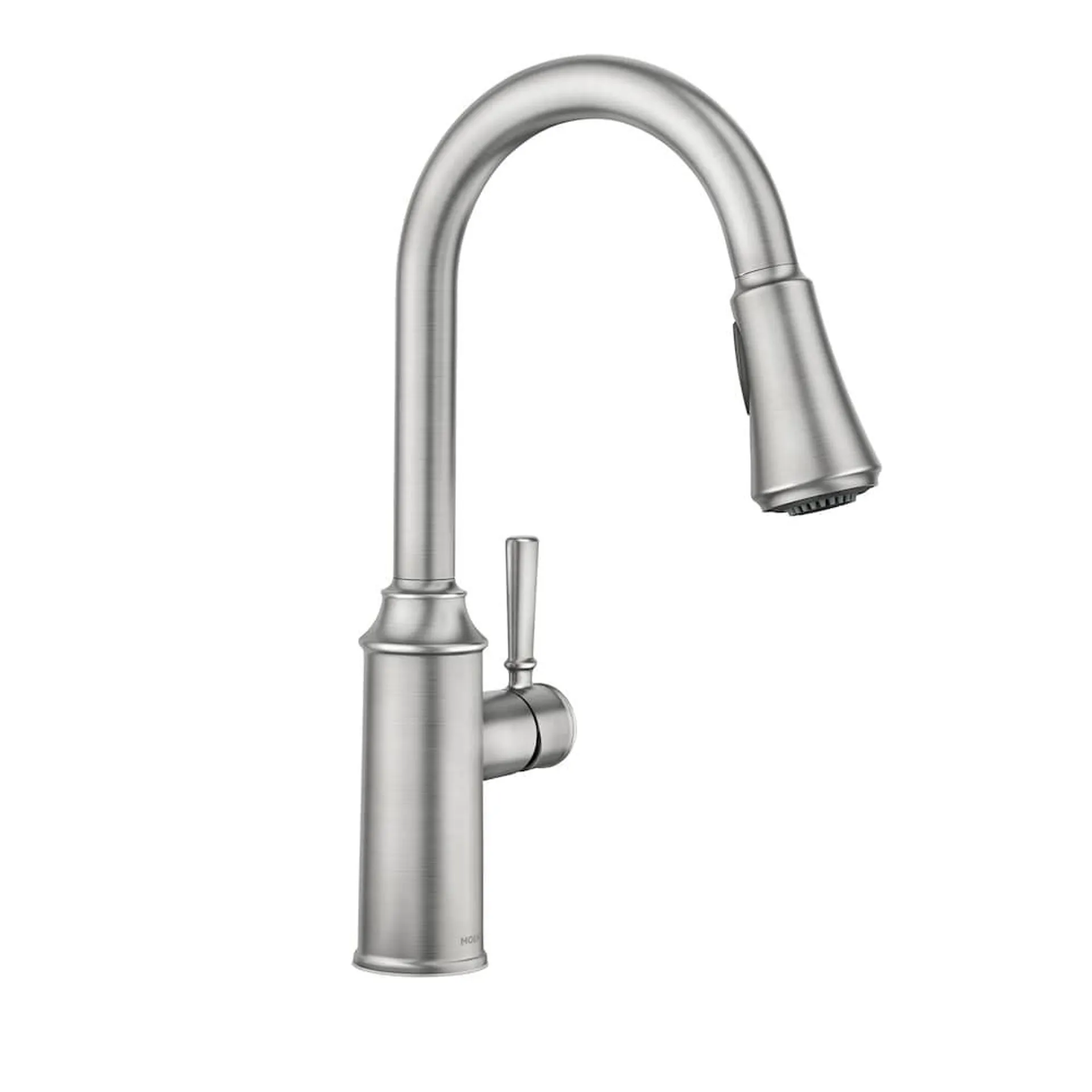 Conneaut Spot Resist Stainless One-Handle Pull-Down Kitchen Faucet with Reflex and Power Clean