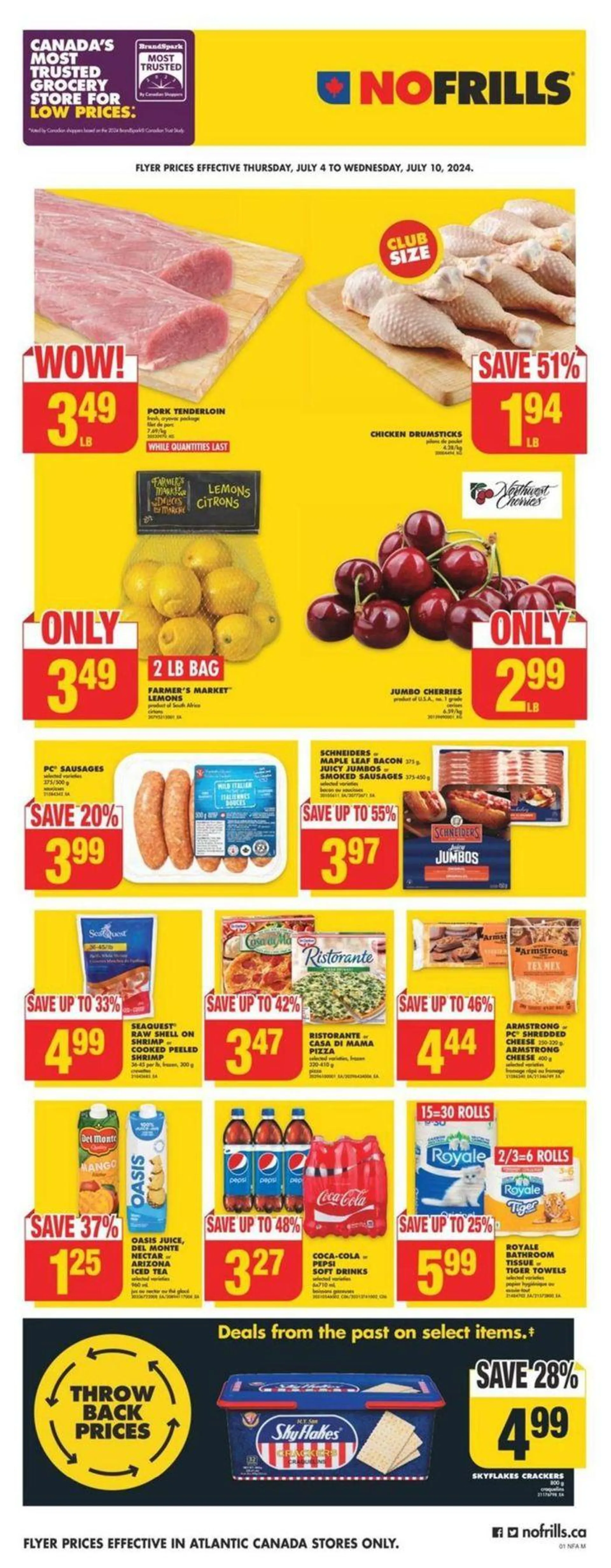 No Frills Weekly ad from July 4 to July 10 2024 - flyer page 5