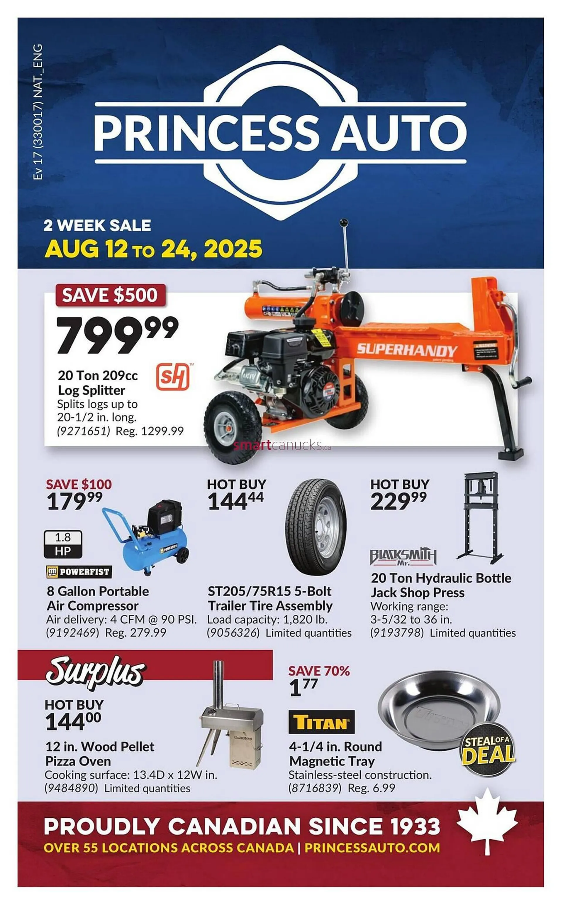 Princess Auto flyer - 1