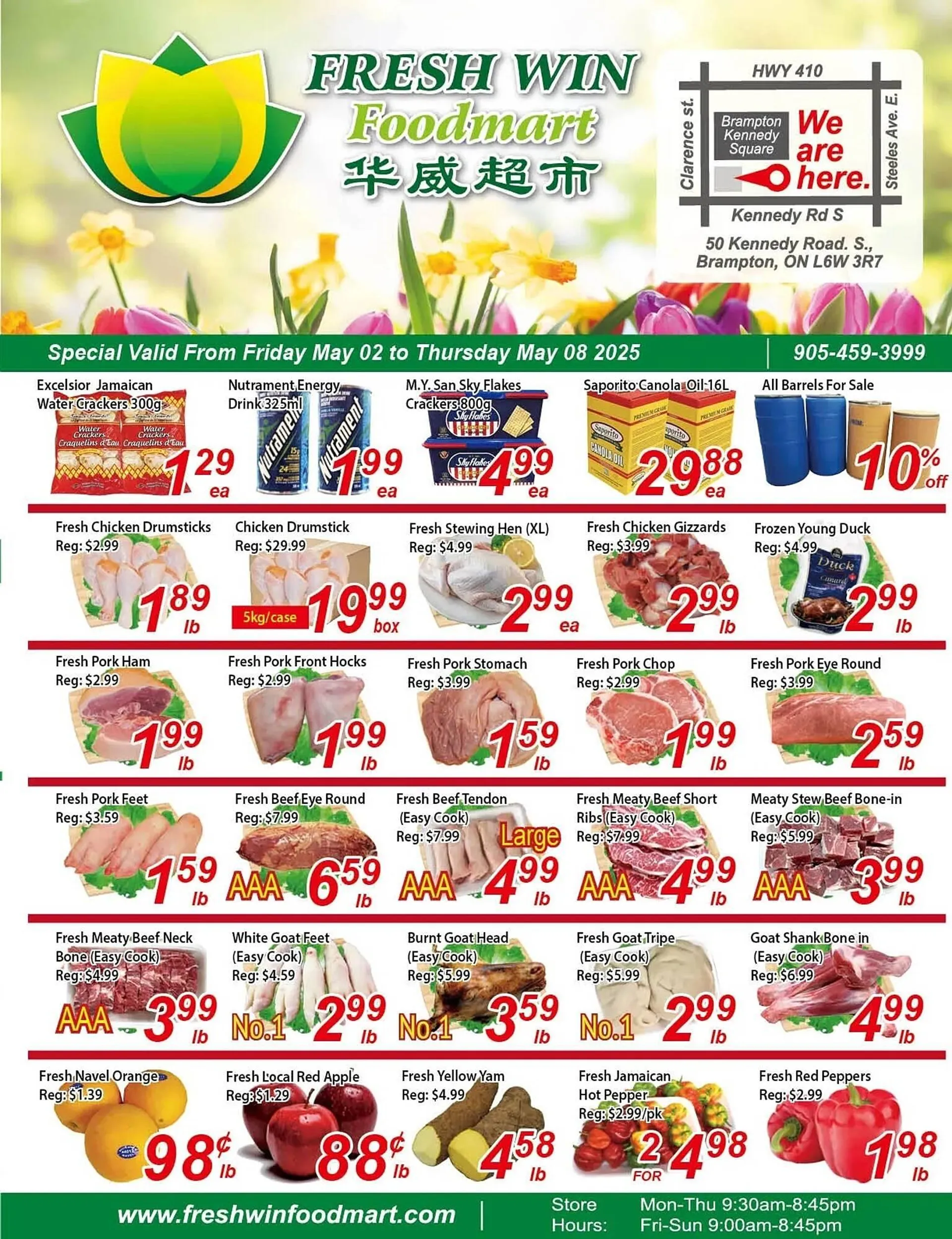 Fresh Win Foodmart flyer - 1