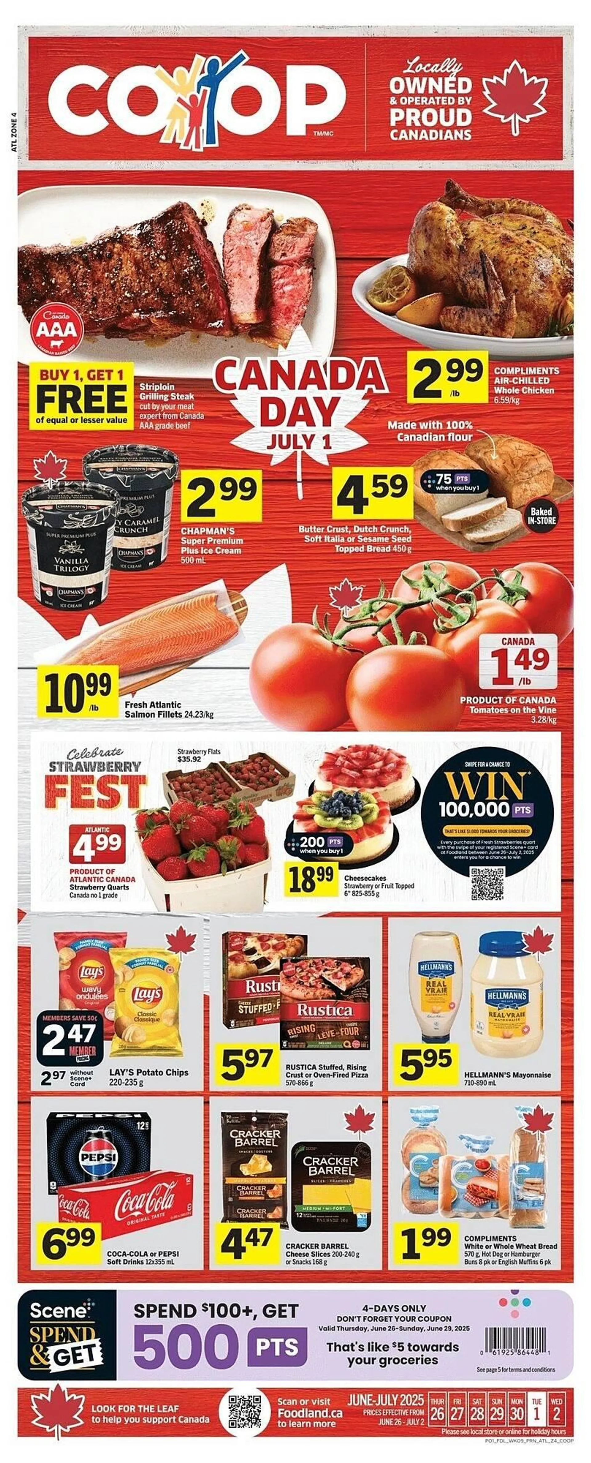 Foodland flyer from June 26 to July 2 2025 - flyer page 1