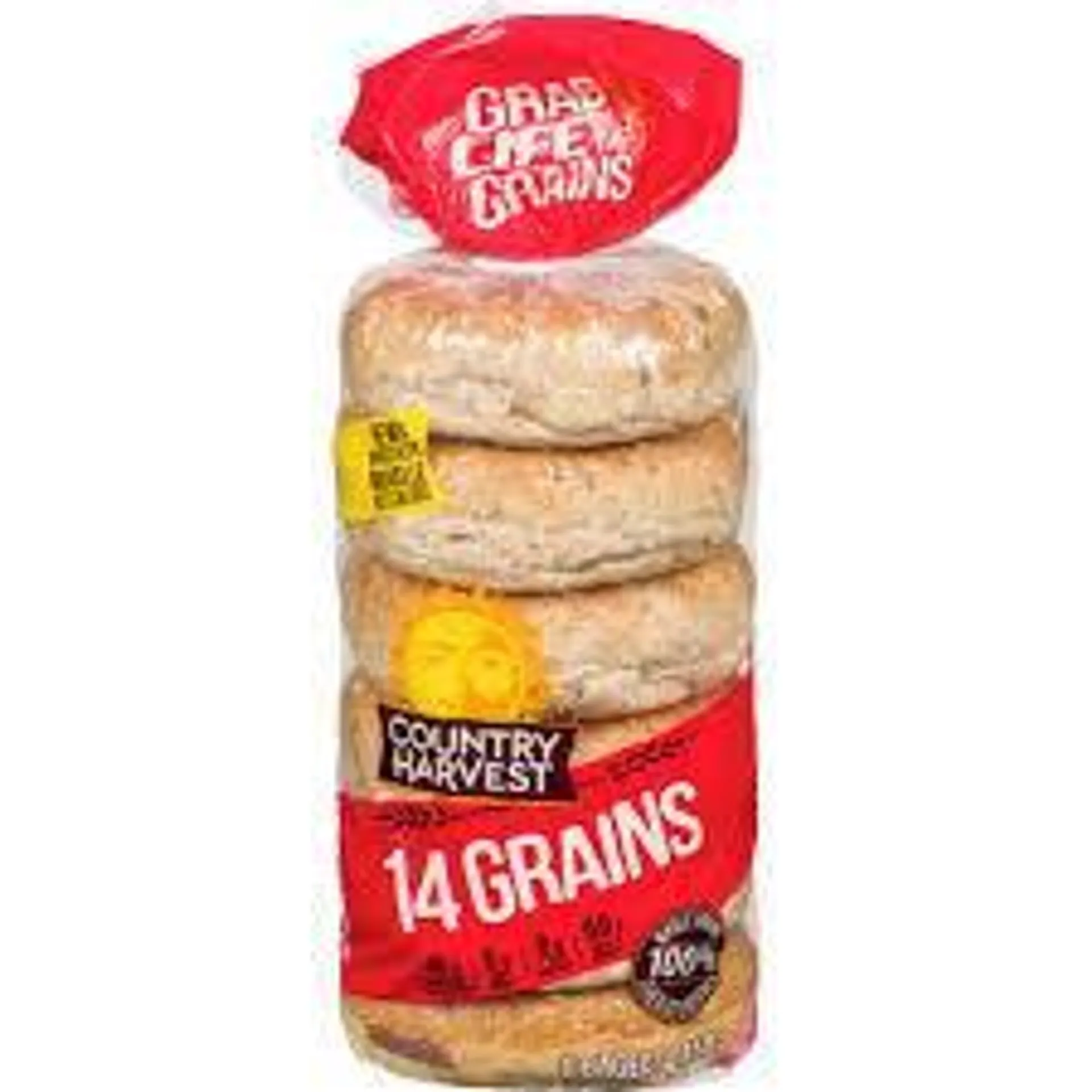 C Harvest 14 Grain Bagel 600 G