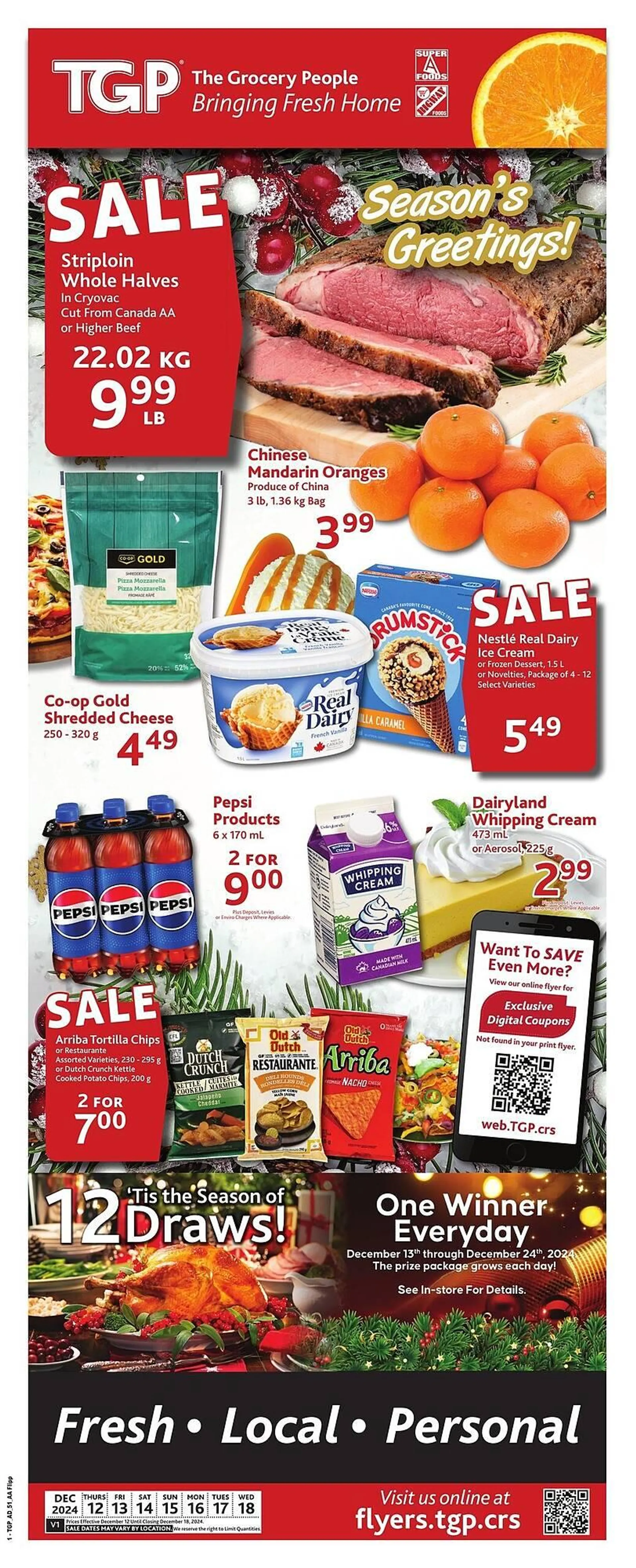 TGP The Grocery People flyer - 1