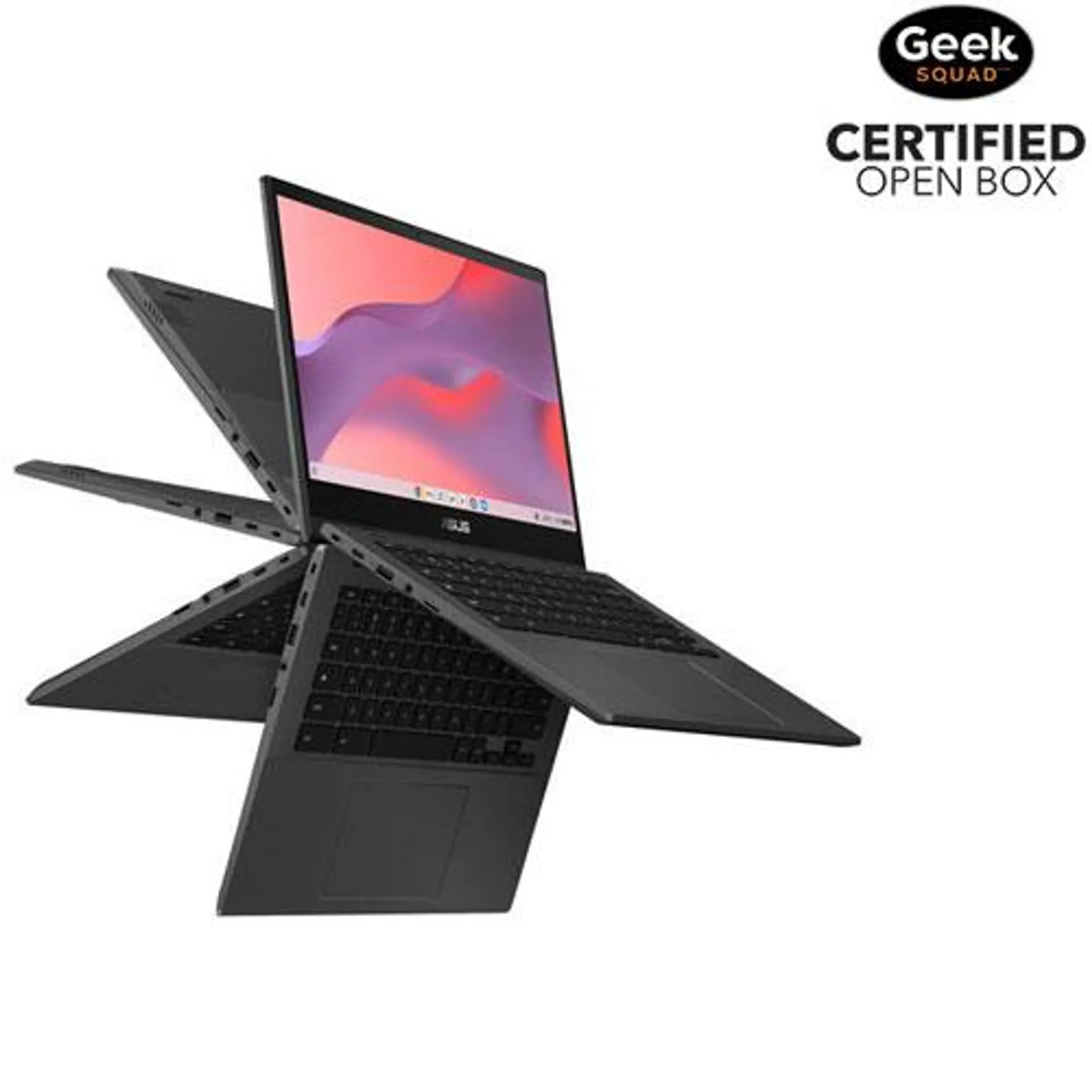 Open Box - ASUS CM14 Flip 14" Touchscreen Chromebook - (MediaTek Kompanio 520/128GB eMMC/8GB RAM/Chrome OS)