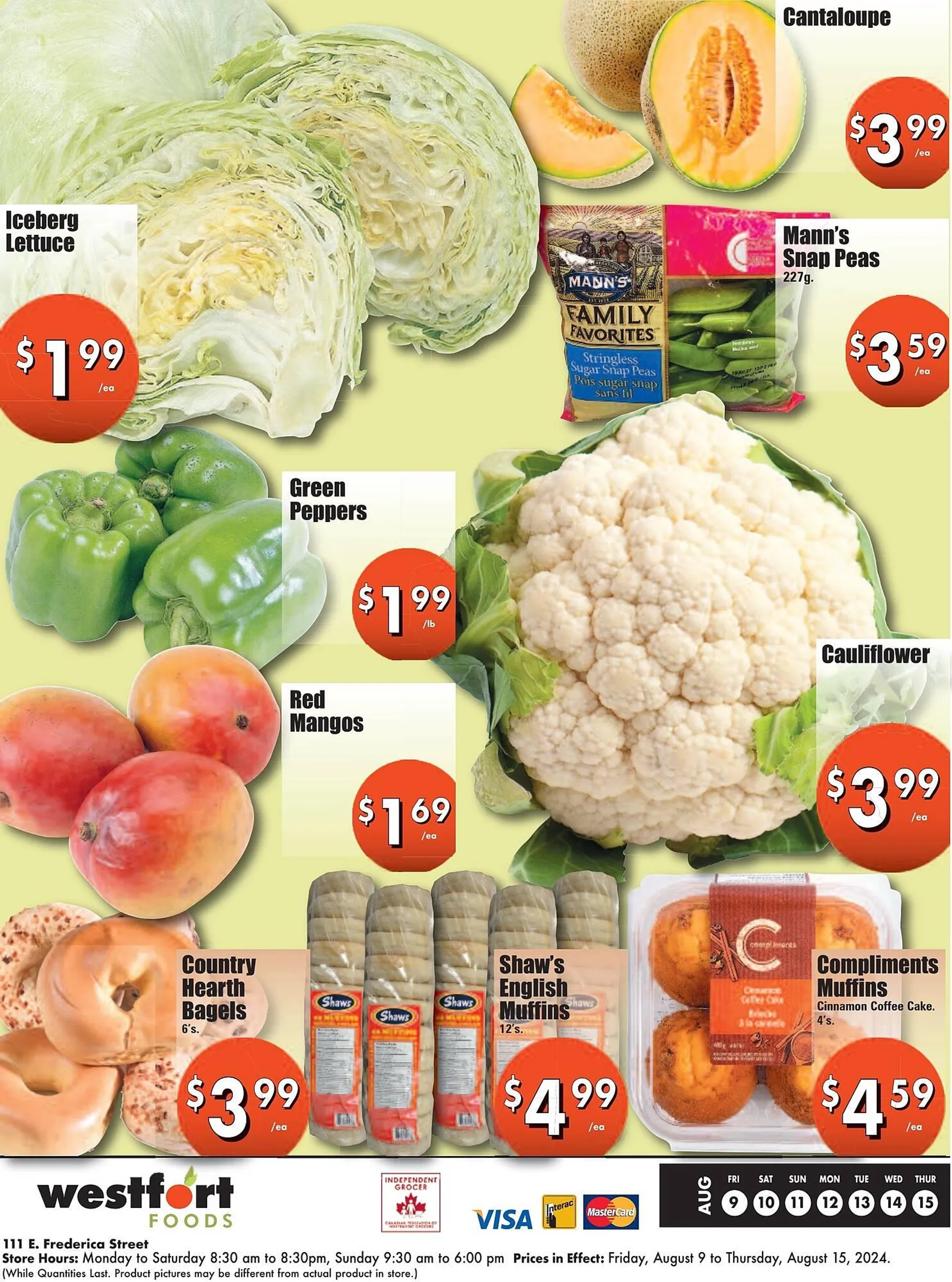 Westfort Foods flyer from August 9 to August 15 2024 - flyer page 4