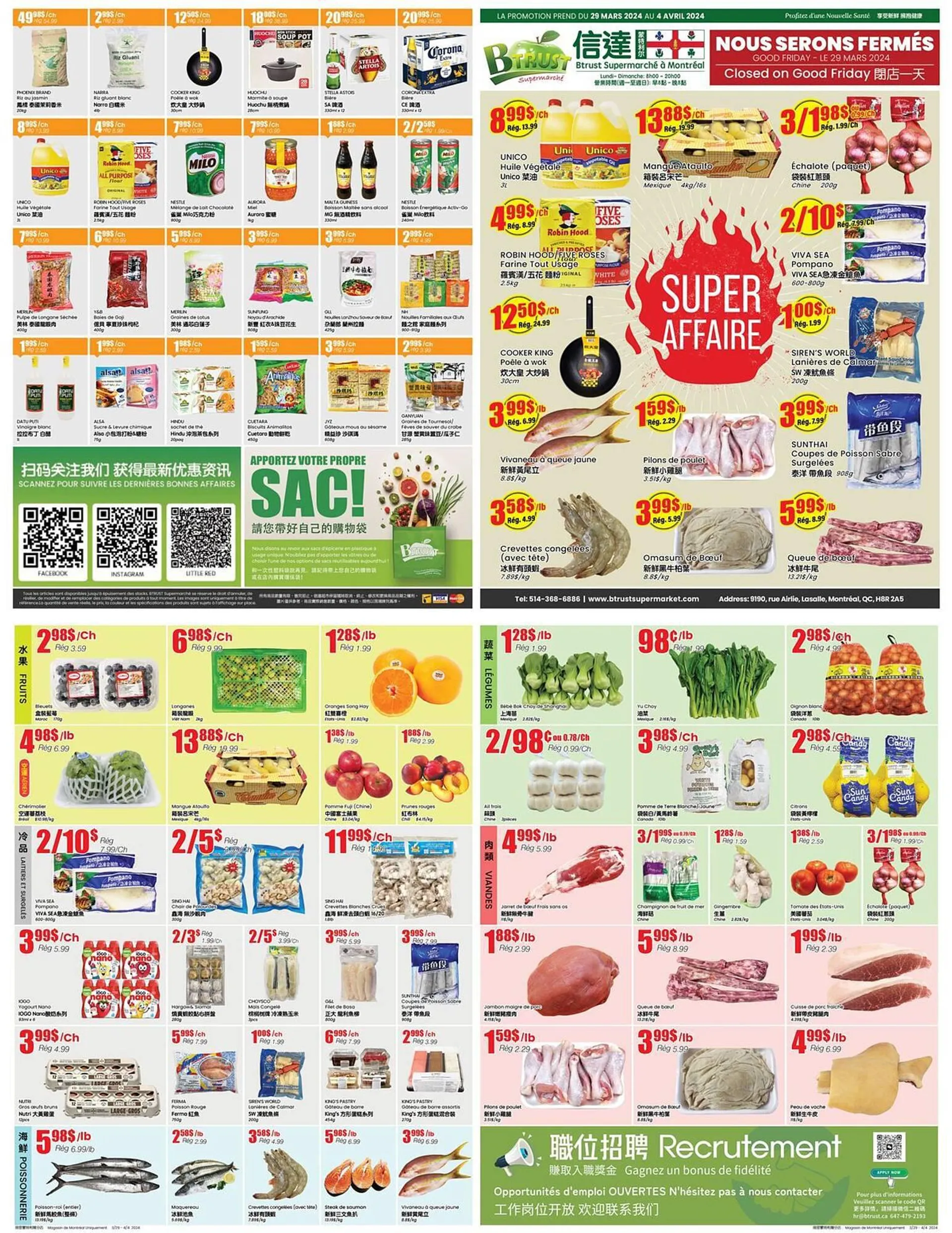 Btrust Supermarket flyer from March 29 to April 12 2024 - flyer page 
