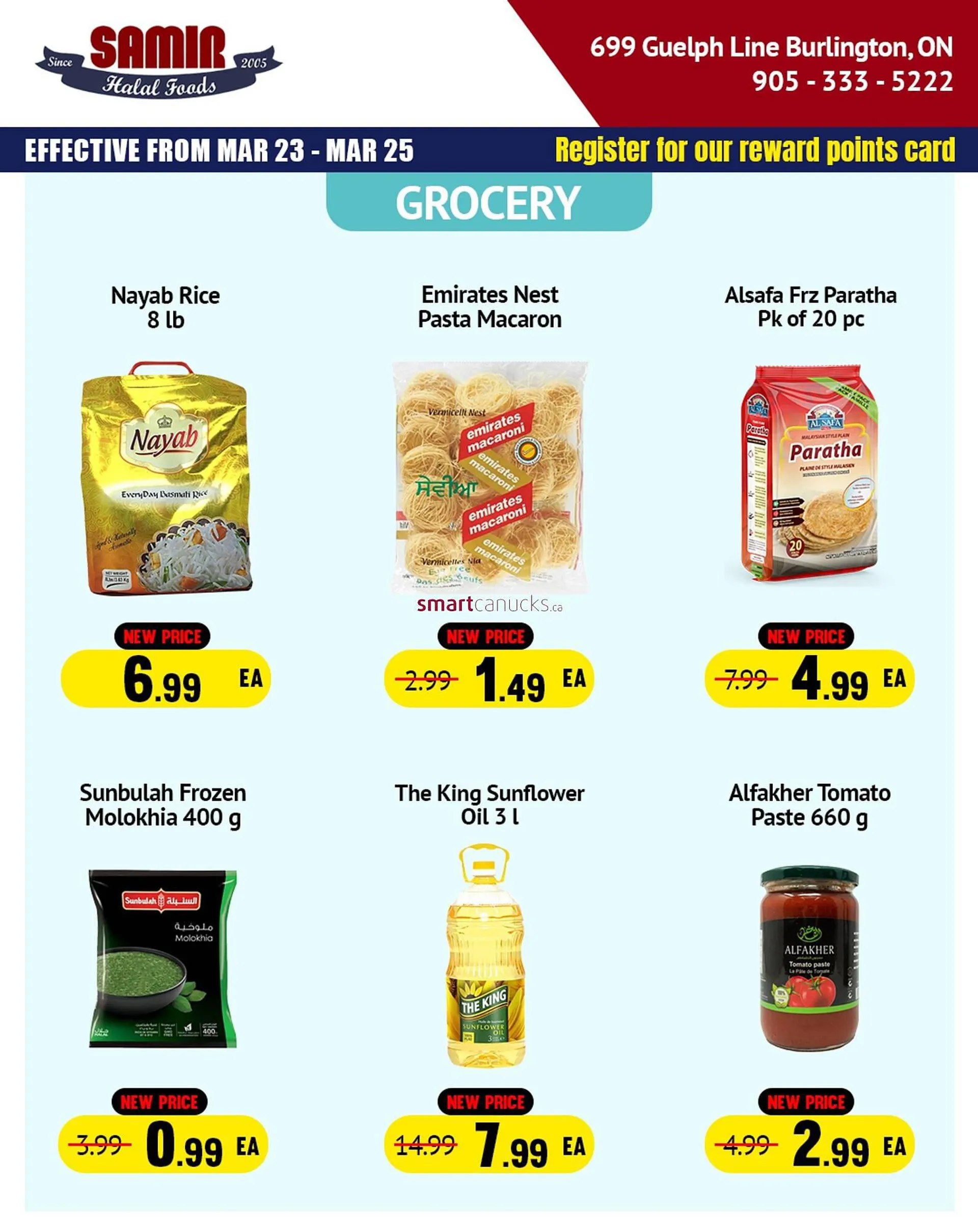 Samir Supermarket flyer from March 22 to March 28 2024 - flyer page 1